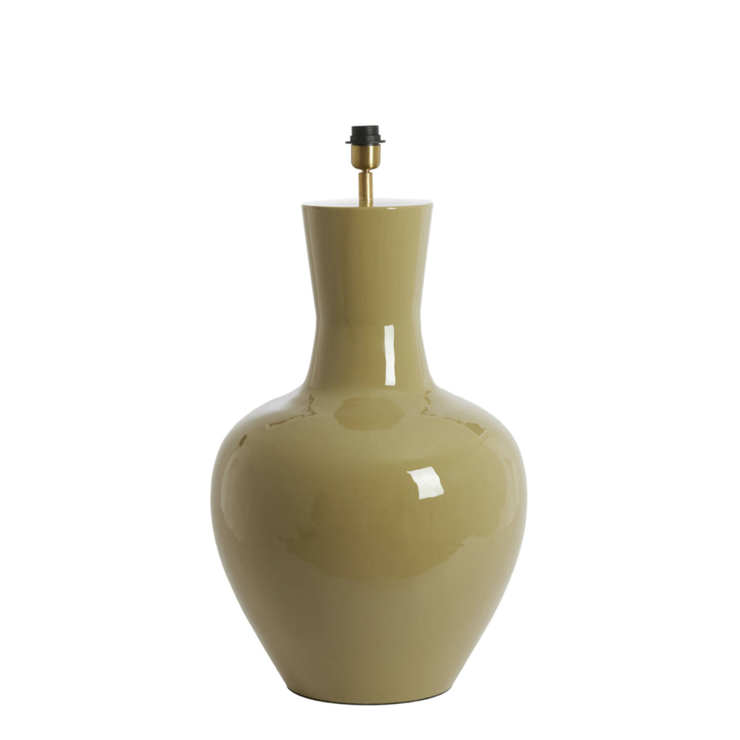 Lamp base Ø46x69 cm NANA shiny olive green
