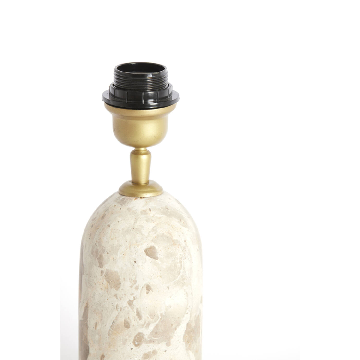 Lamp base Ø9x18 cm MALIKI marble sand