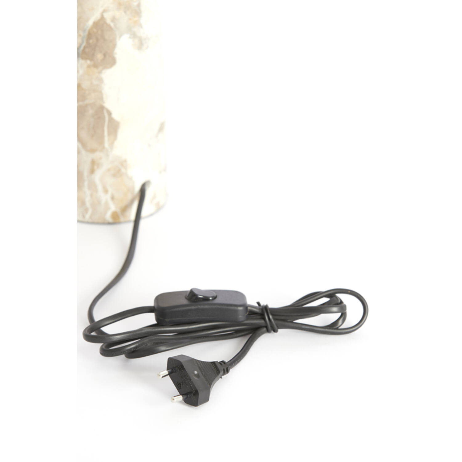 Lamp base Ø9x28 cm MALIKI marble sand