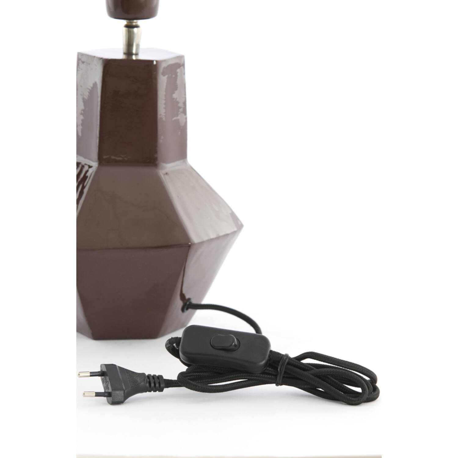 Lamp base Ø19x30 cm CALIRA dark brown