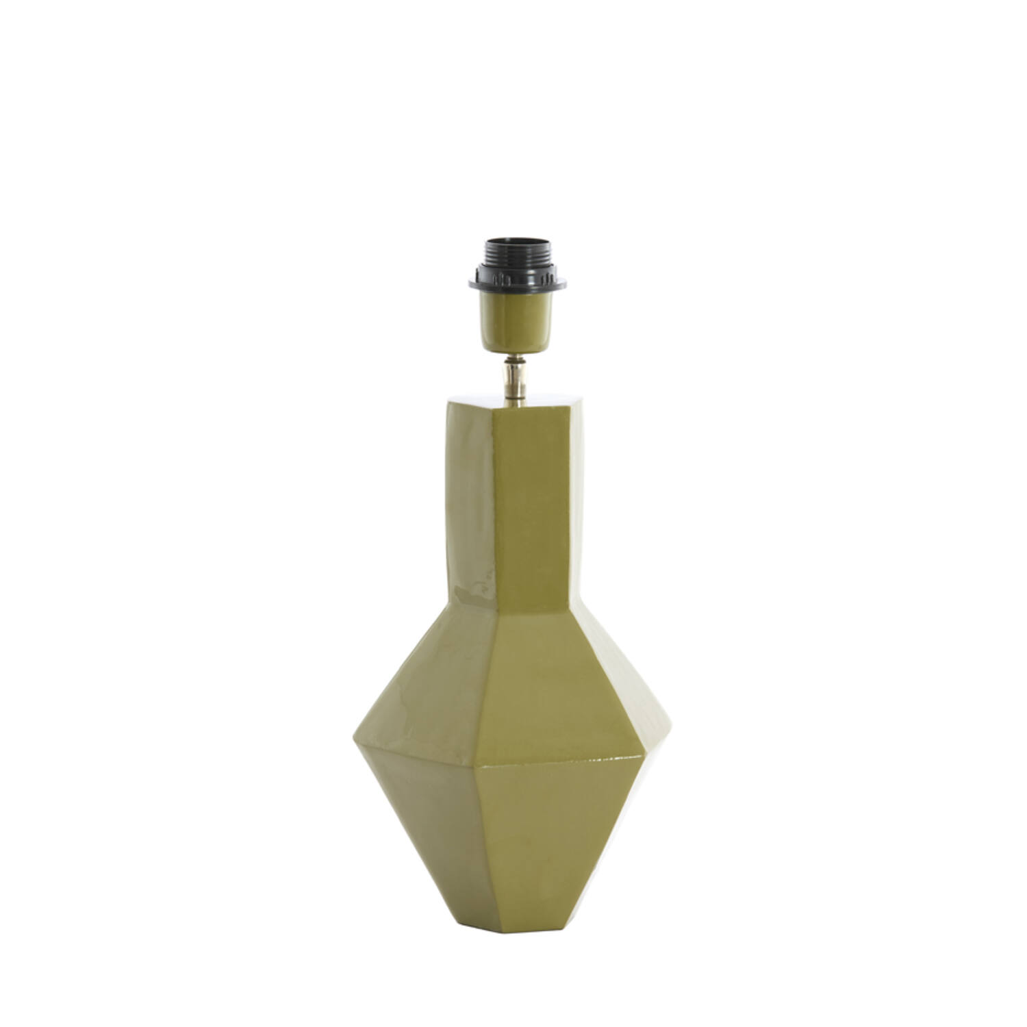 Lamp base Ø19x40 cm CALIRA olive green