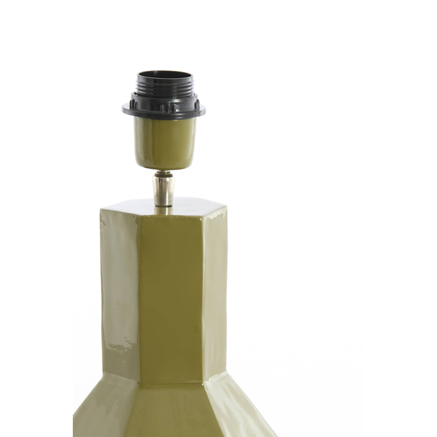 Lamp base Ø19x40 cm CALIRA olive green