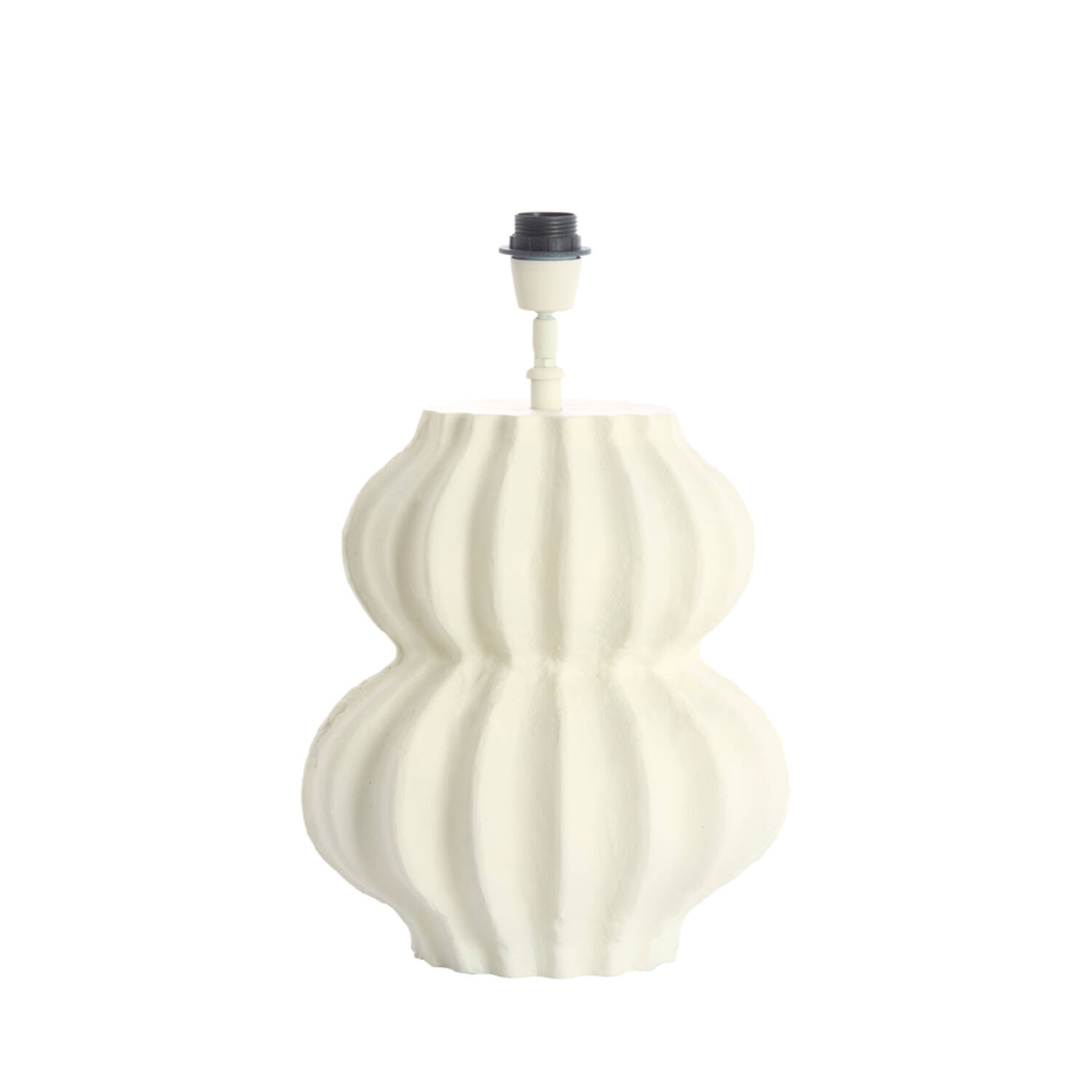 Lamp base 32x30x38 cm KELIAN cream