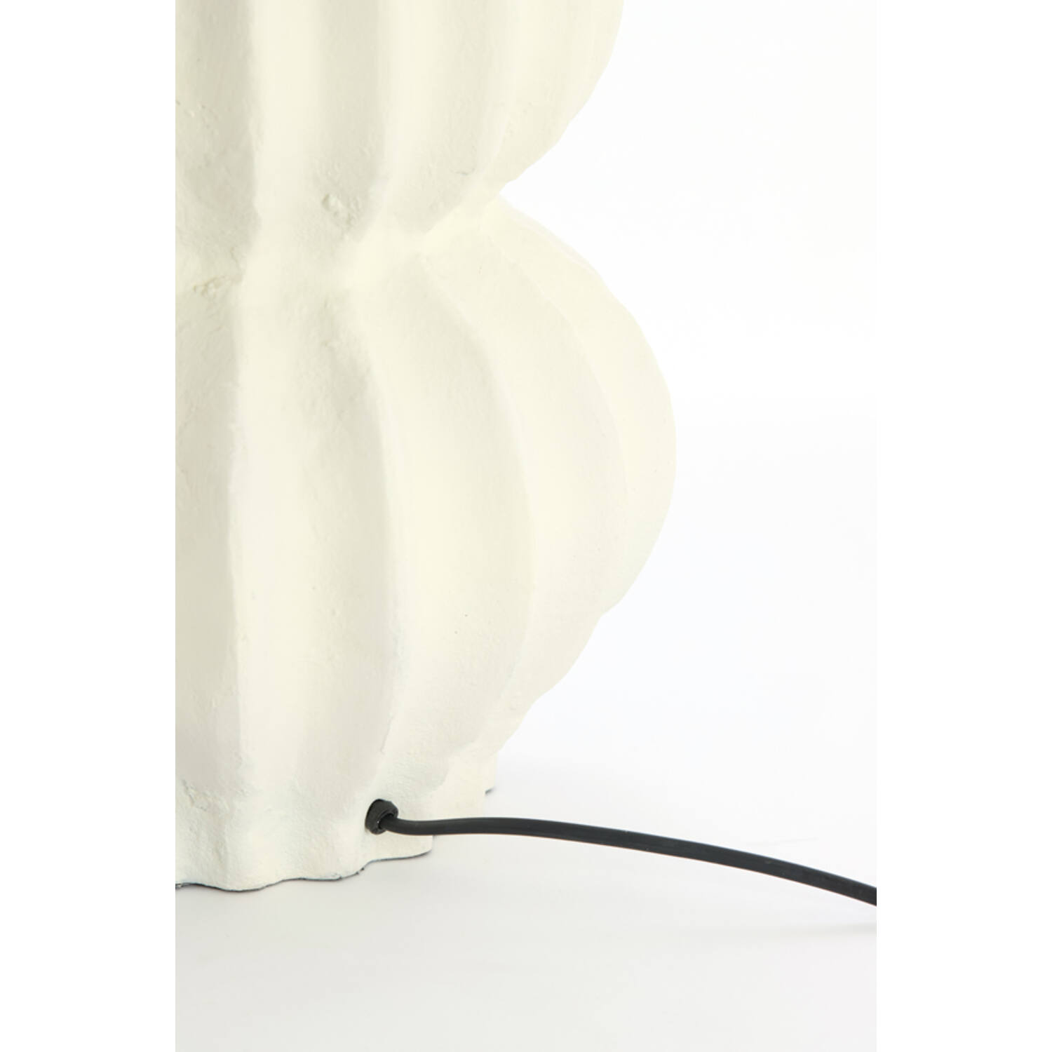 Lamp base 32x30x38 cm KELIAN cream