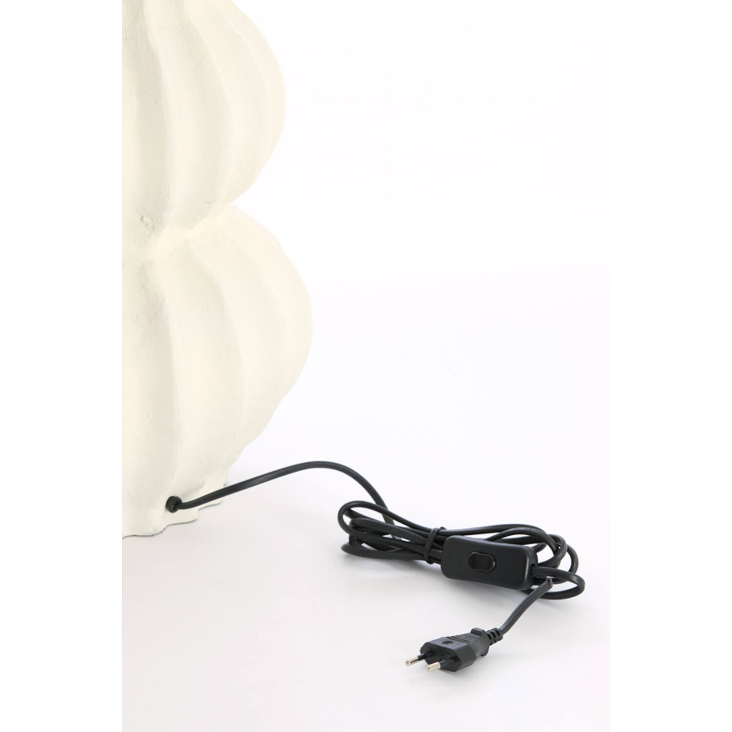 Lamp base 32x30x38 cm KELIAN cream
