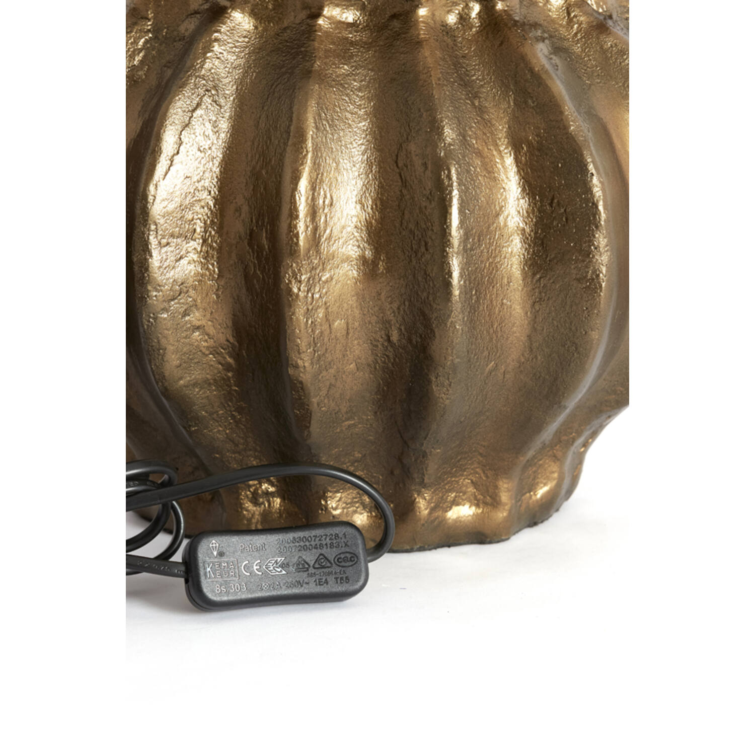 Lamp base 32x30x38 cm KELIAN gold