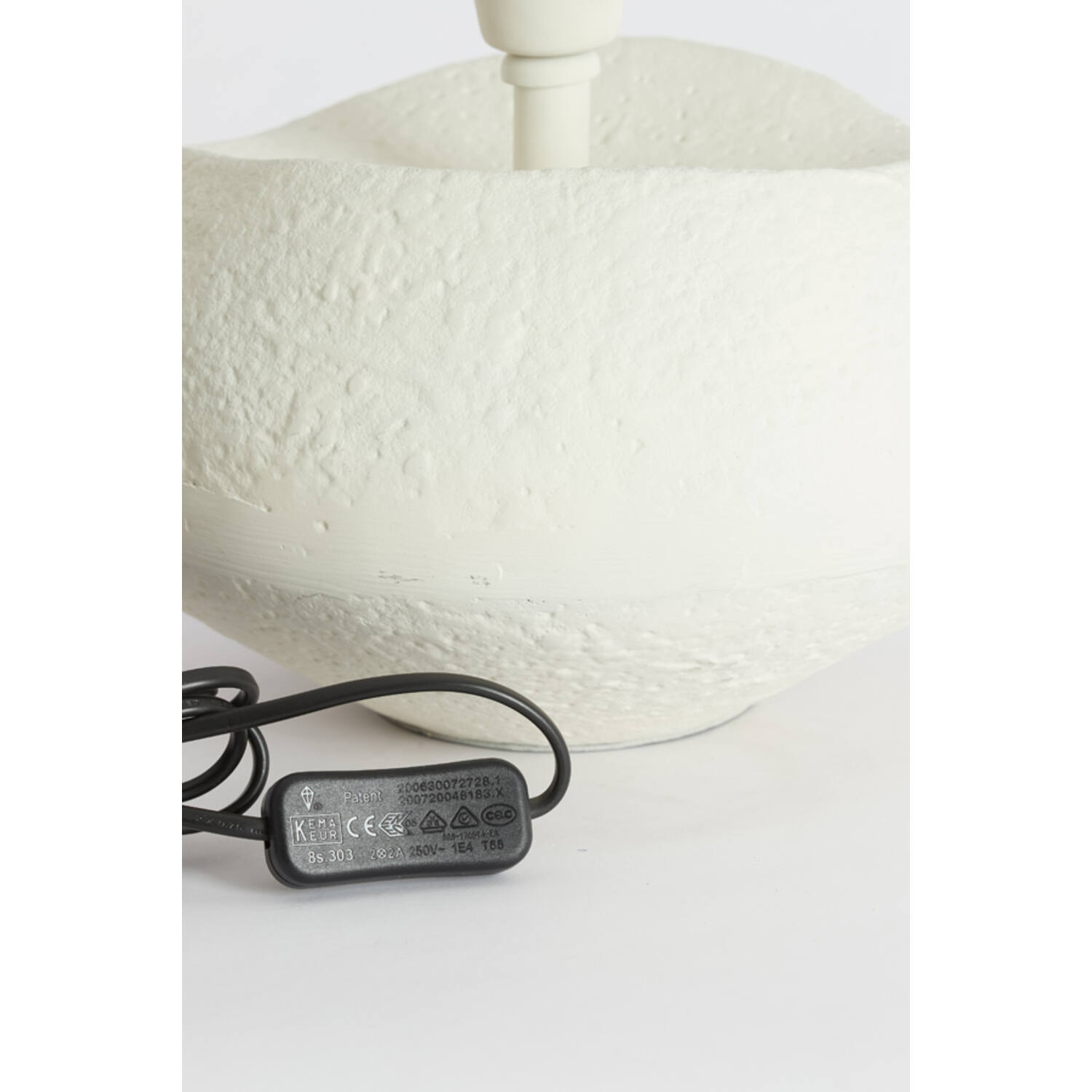 Lamp base Ø21x17 cm JESRIK cream