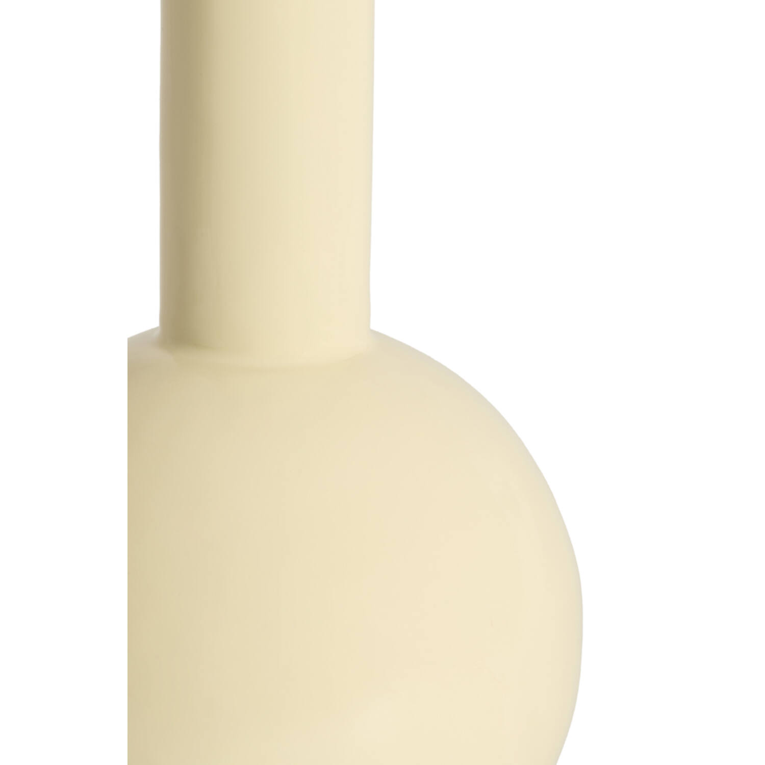 Lamp base Ø19,5x38,5 cm BENAO shiny cream