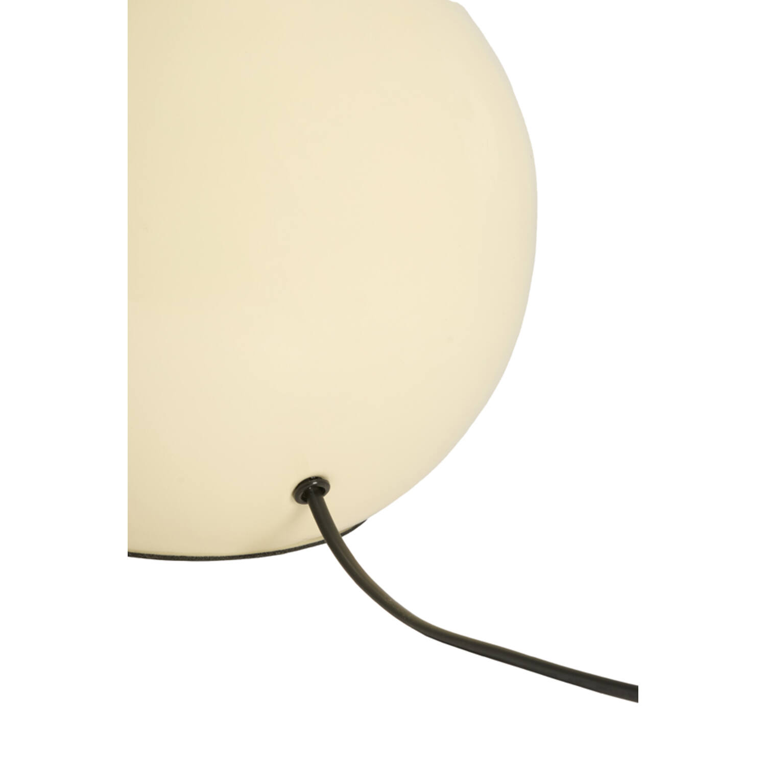 Lamp base Ø19,5x38,5 cm BENAO shiny cream