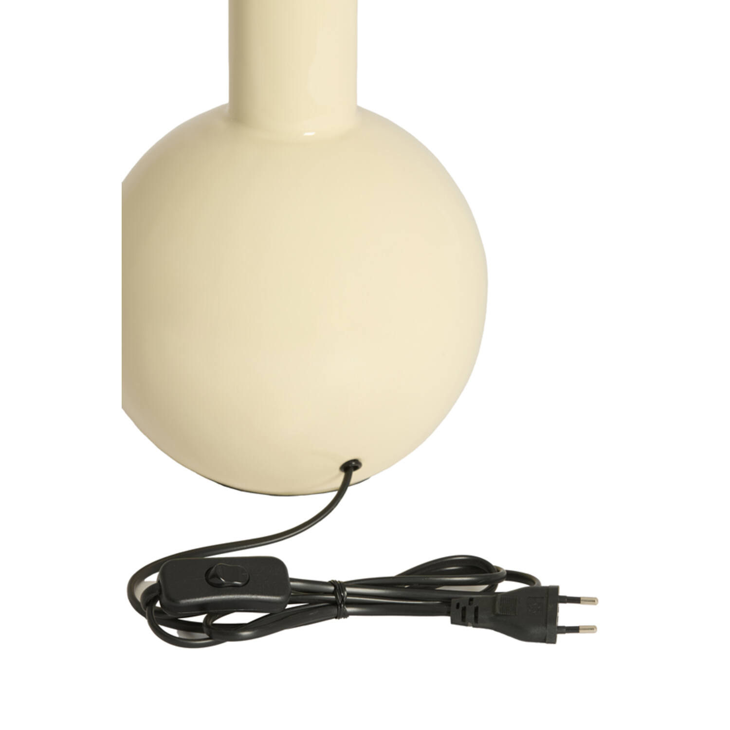 Lamp base Ø19,5x38,5 cm BENAO shiny cream