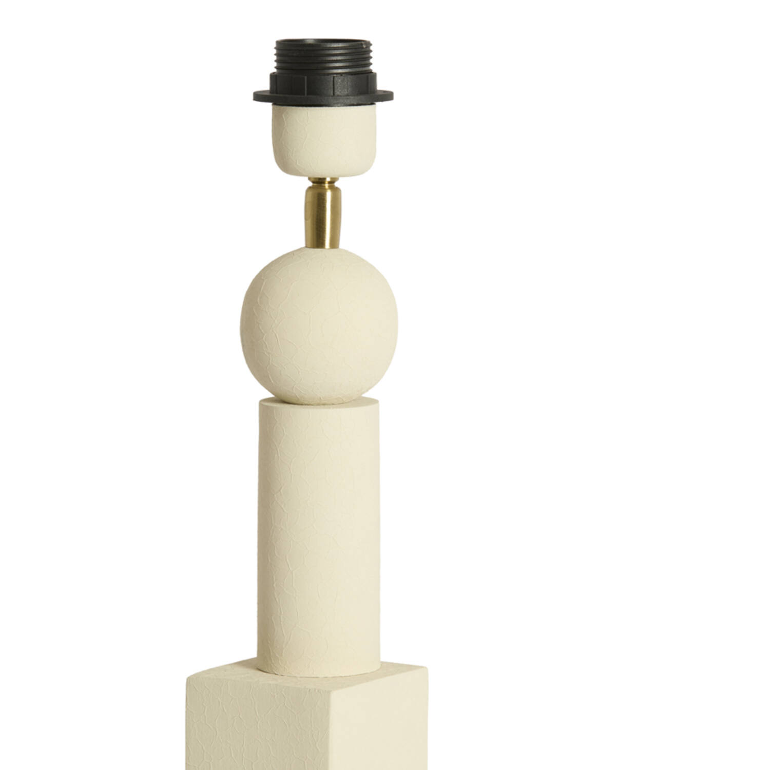 Lamp base Ø10x40,5 cm VIVIANE matt cream