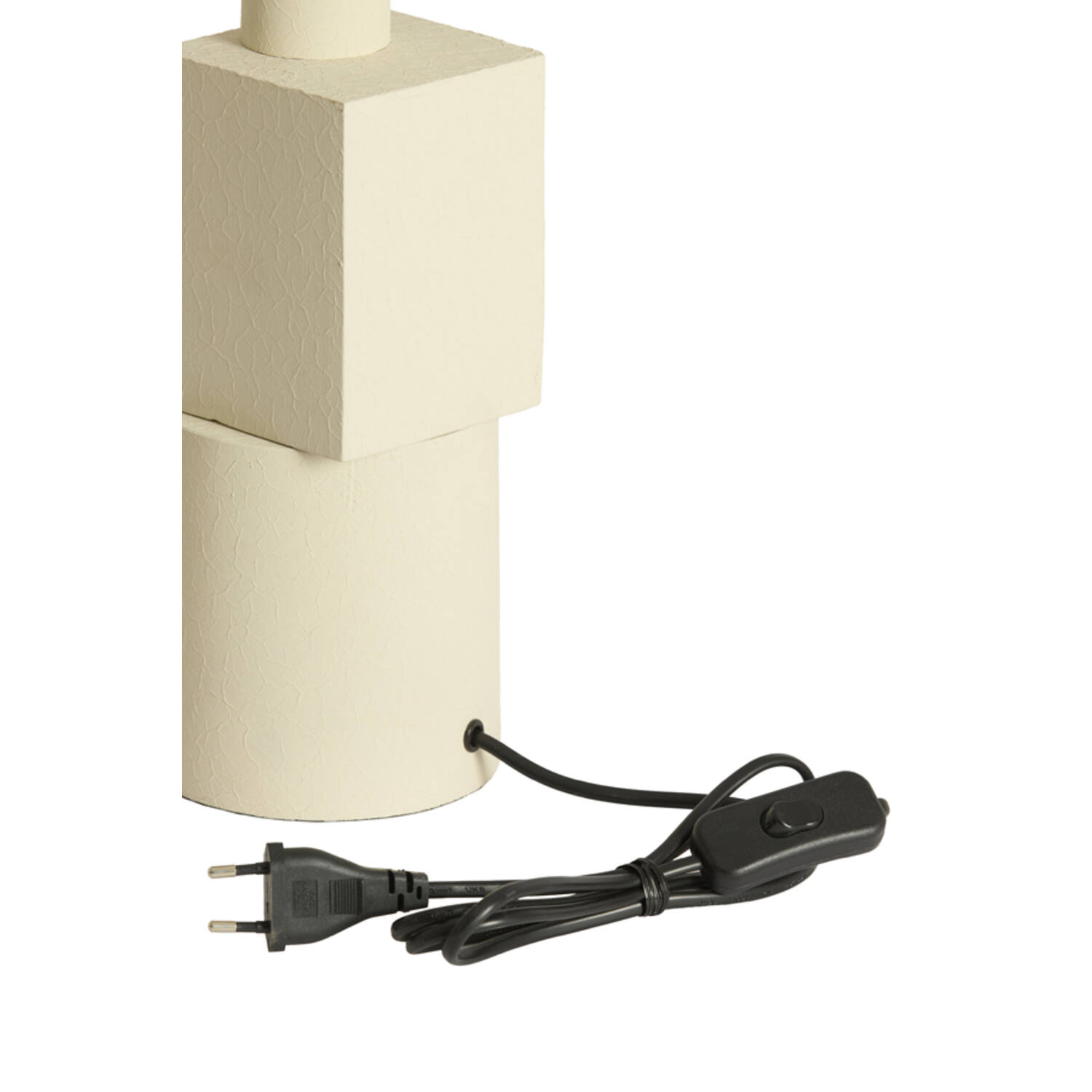 Lamp base Ø10x40,5 cm VIVIANE matt cream