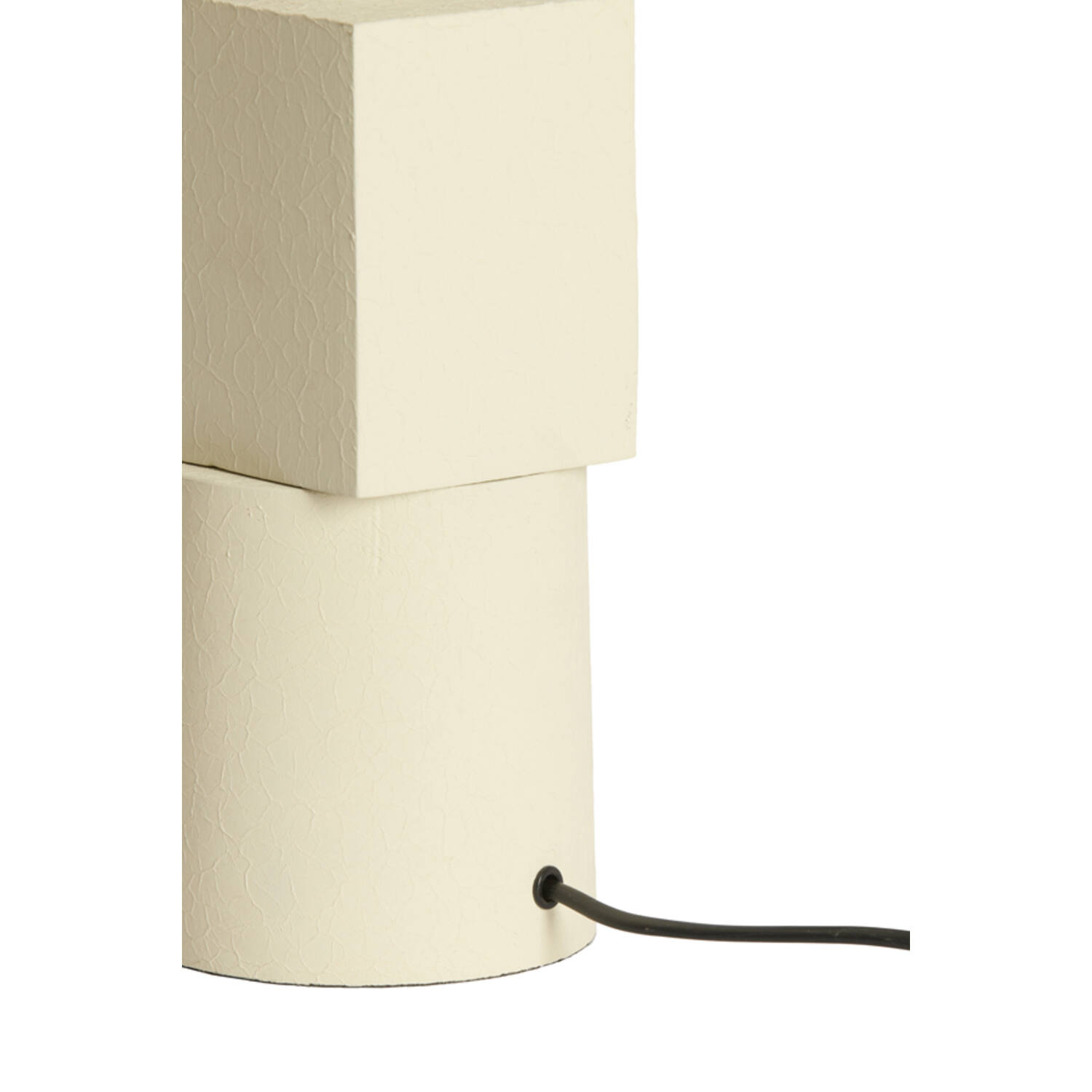 Lamp base Ø13x50 cm VIVIANE matt cream