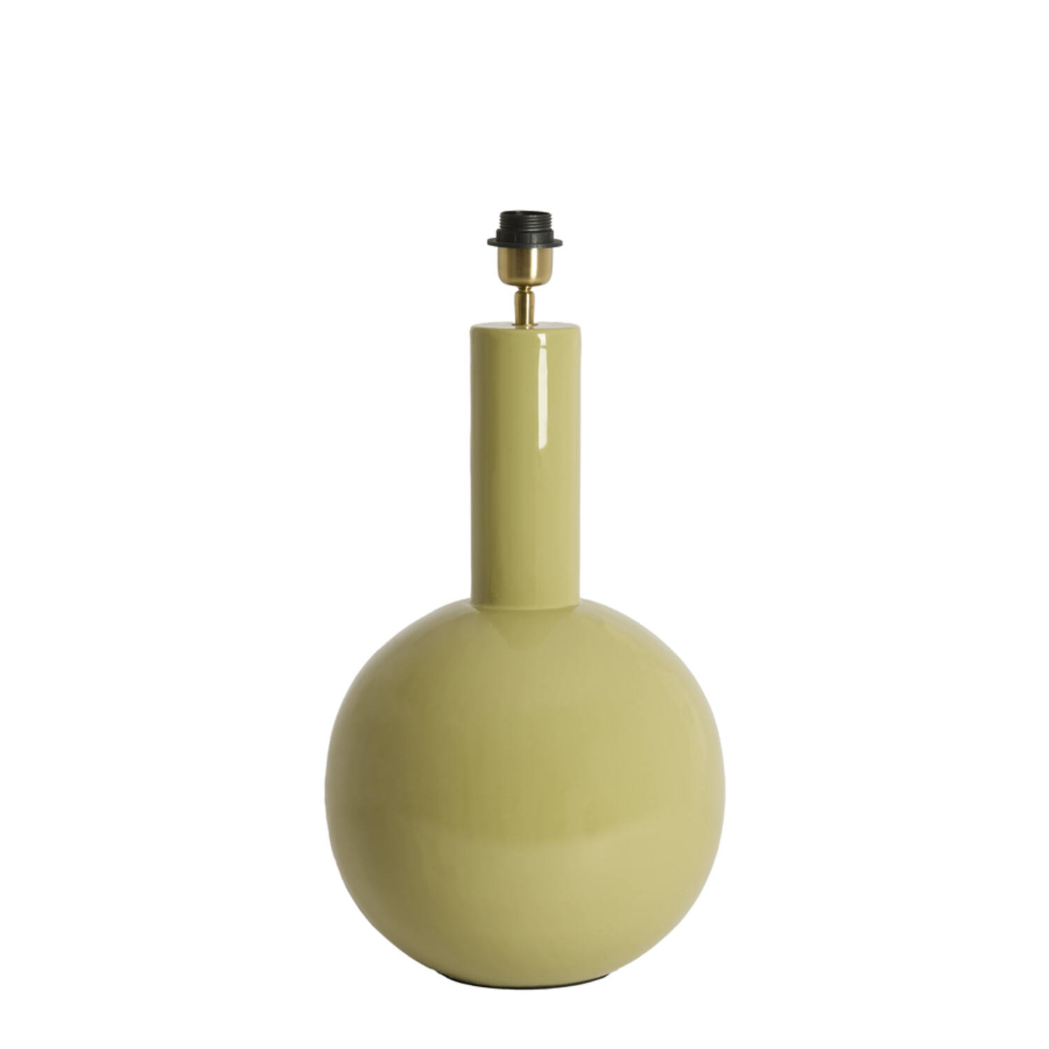 Lamp base Ø31x53 cm BENAO shiny olive green