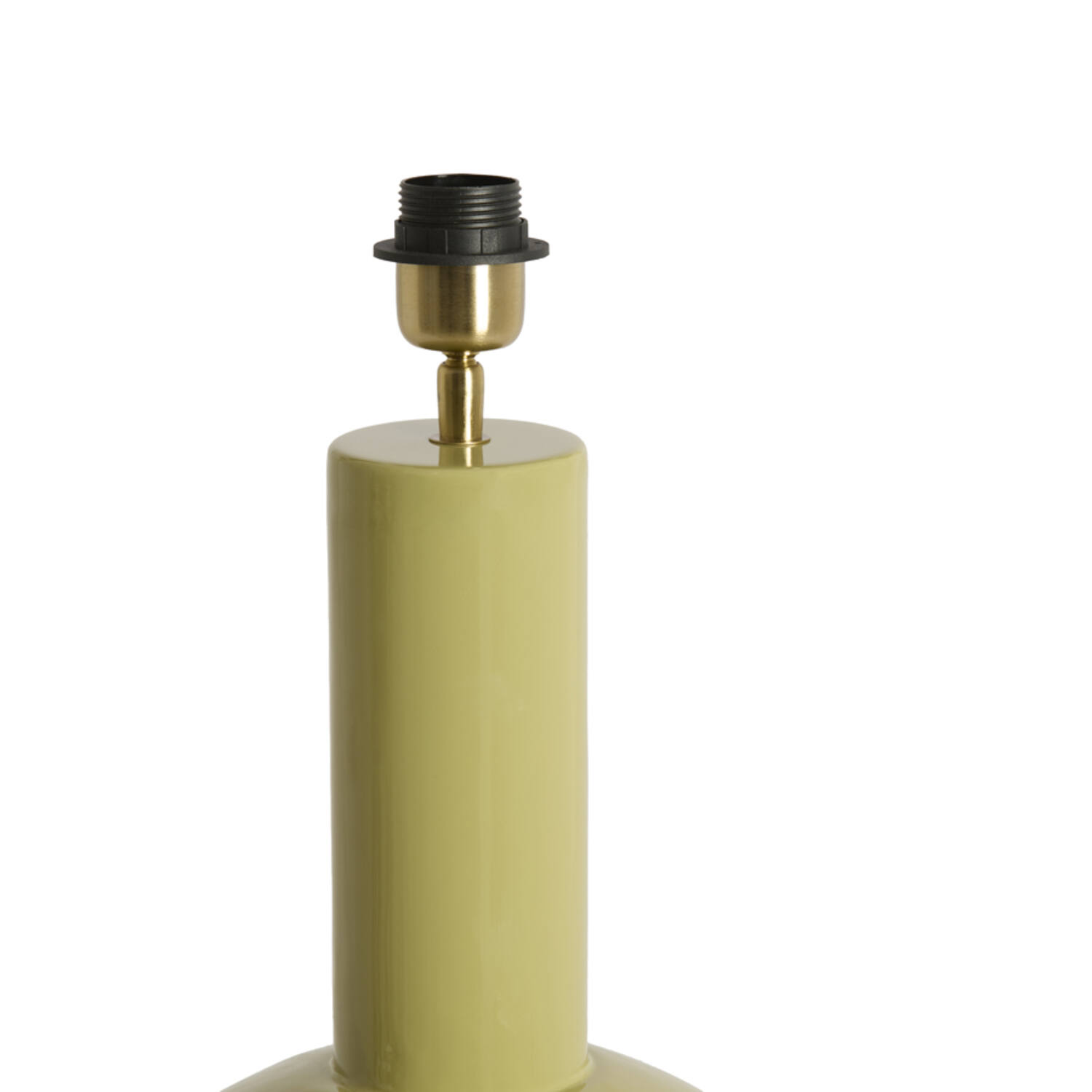 Lamp base Ø31x53 cm BENAO shiny olive green