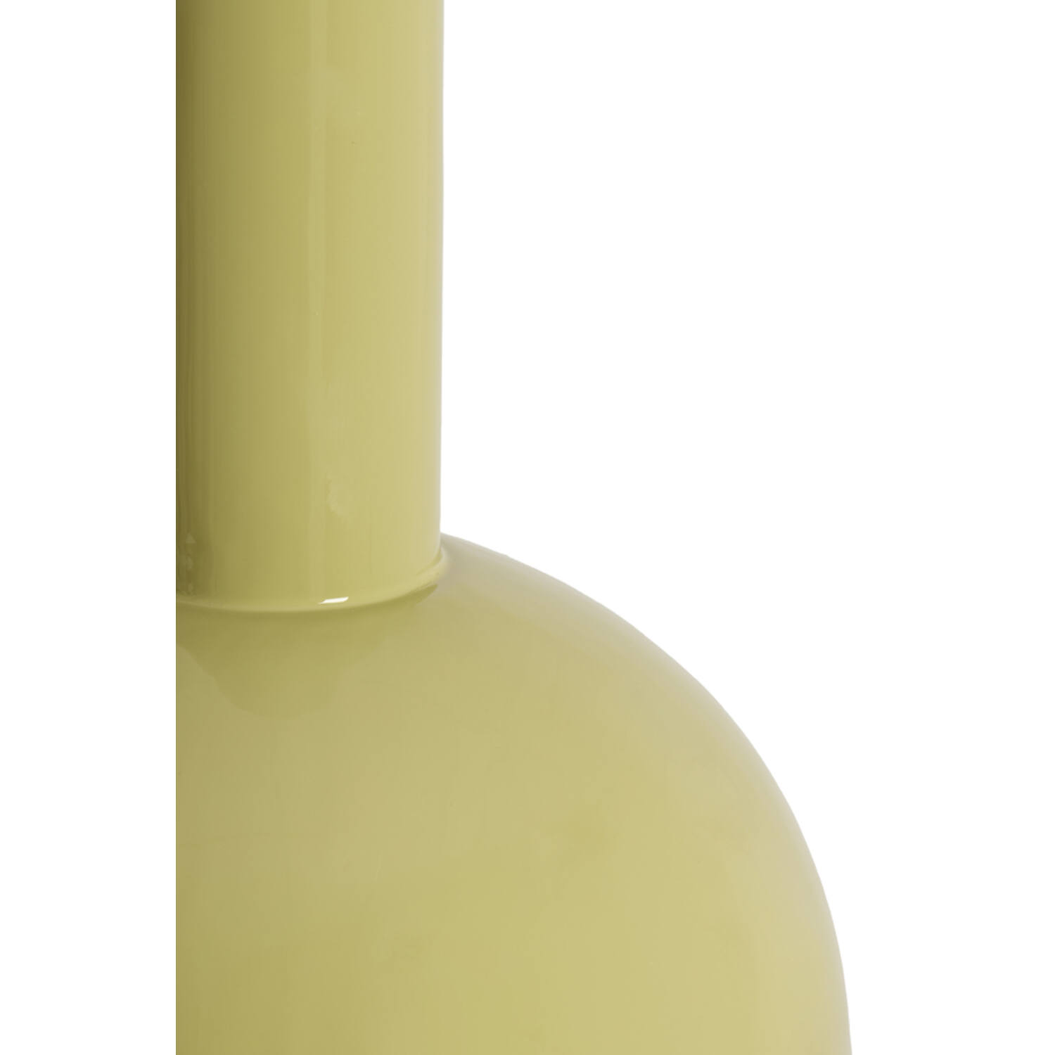 Lamp base Ø31x53 cm BENAO shiny olive green