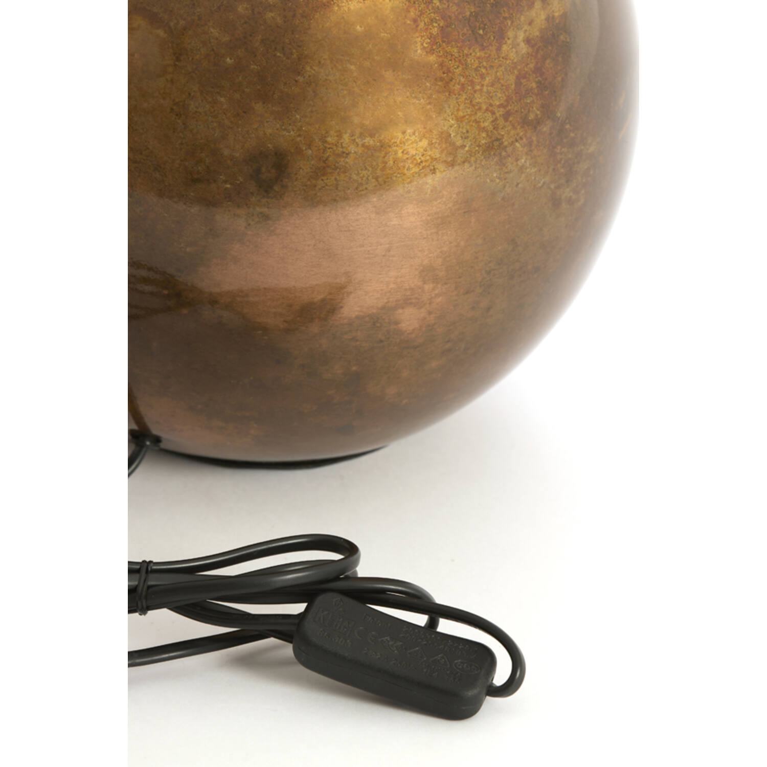 Lamp base Ø25,5x33 cm BENU copper-bronze