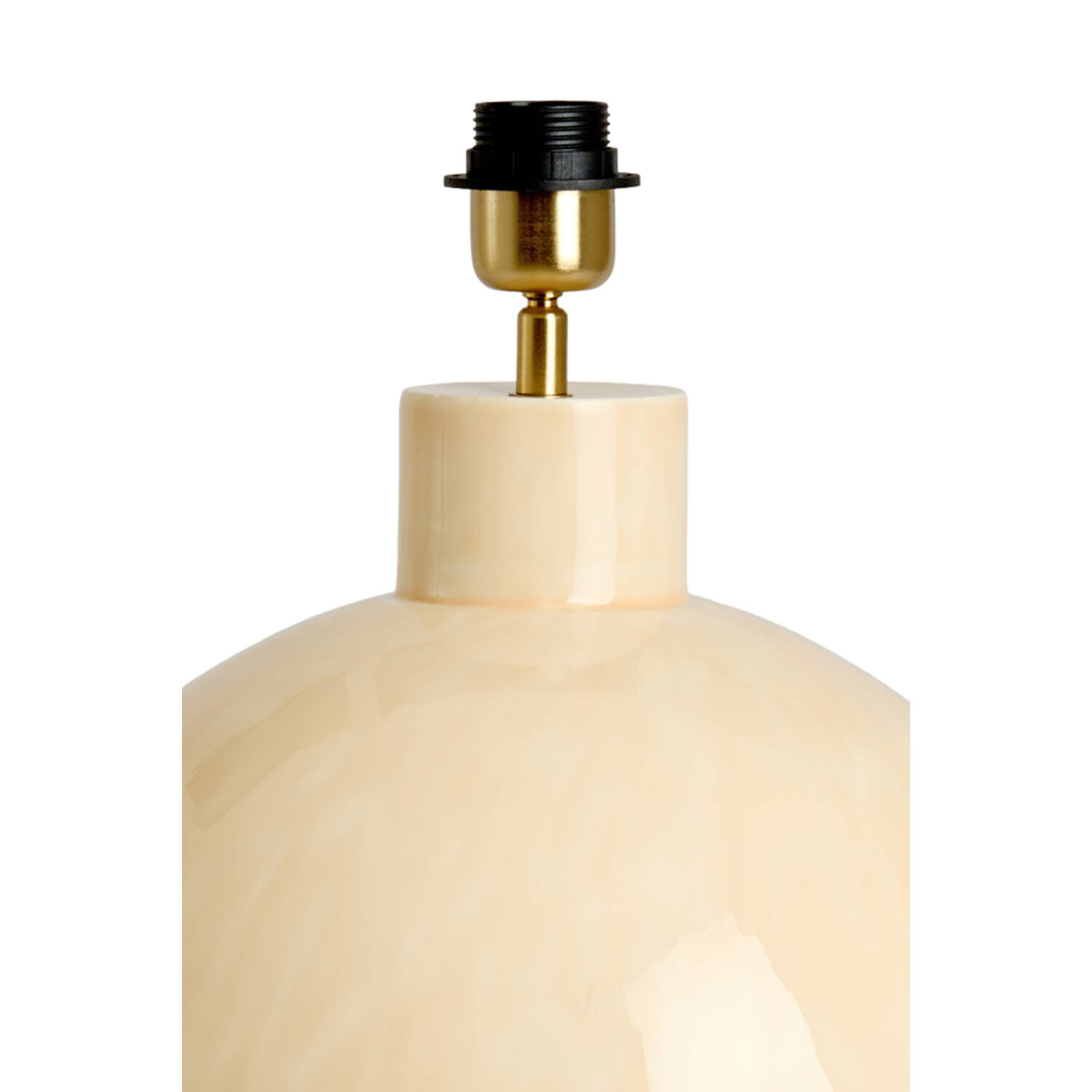 Lamp base Ø34,5x41,5 cm BENU shiny light pink-cream