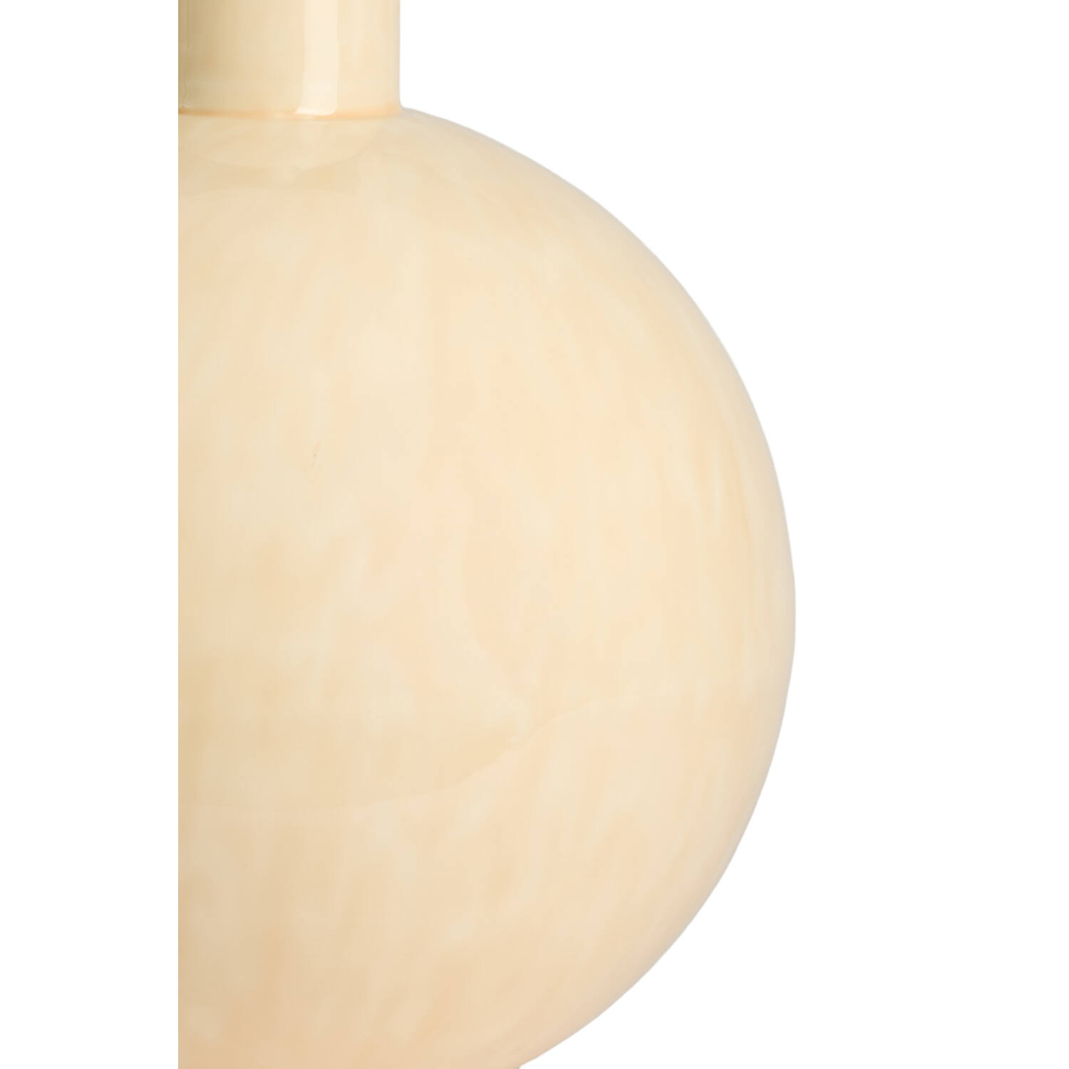 Lamp base Ø34,5x41,5 cm BENU shiny light pink-cream