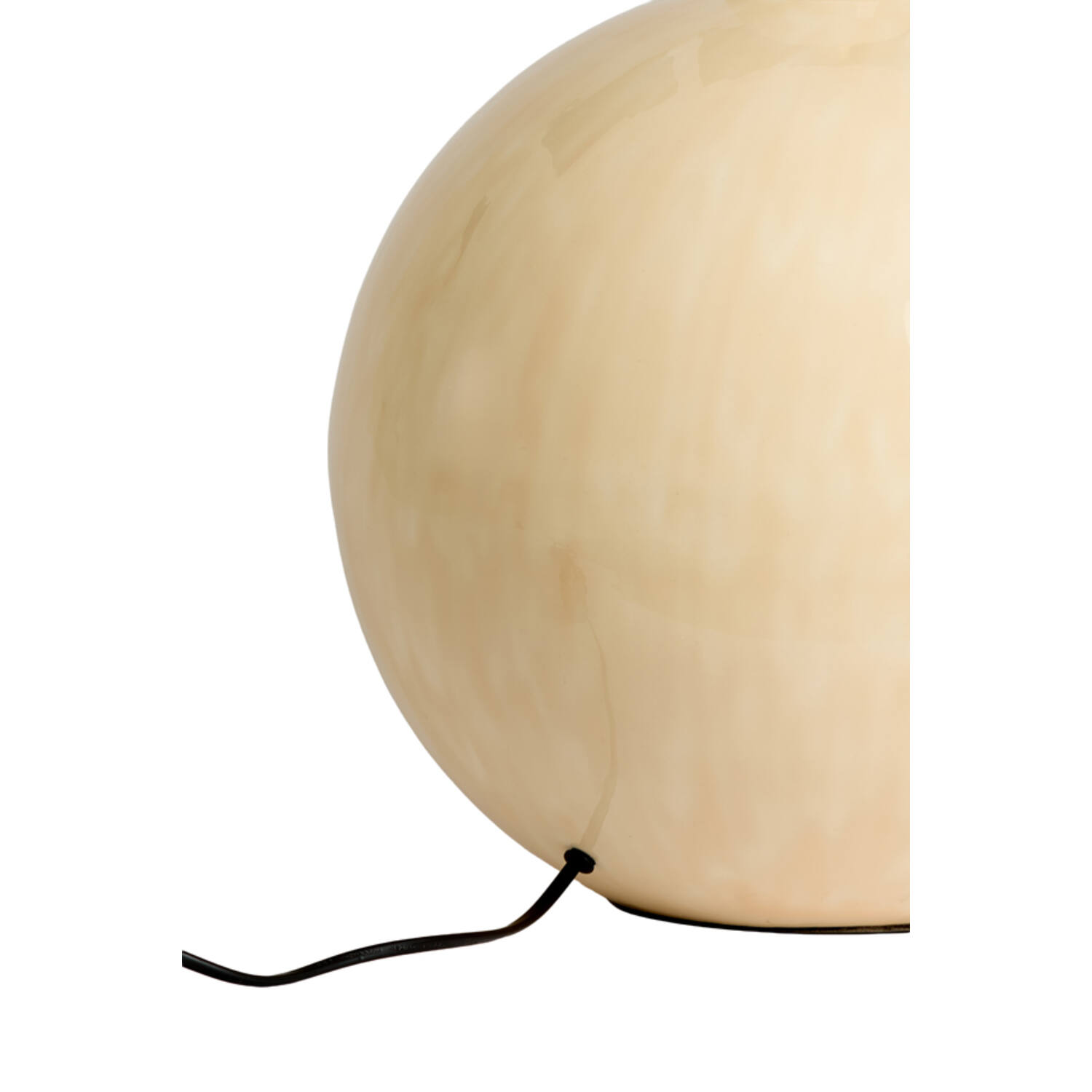Lamp base Ø34,5x41,5 cm BENU shiny light pink-cream