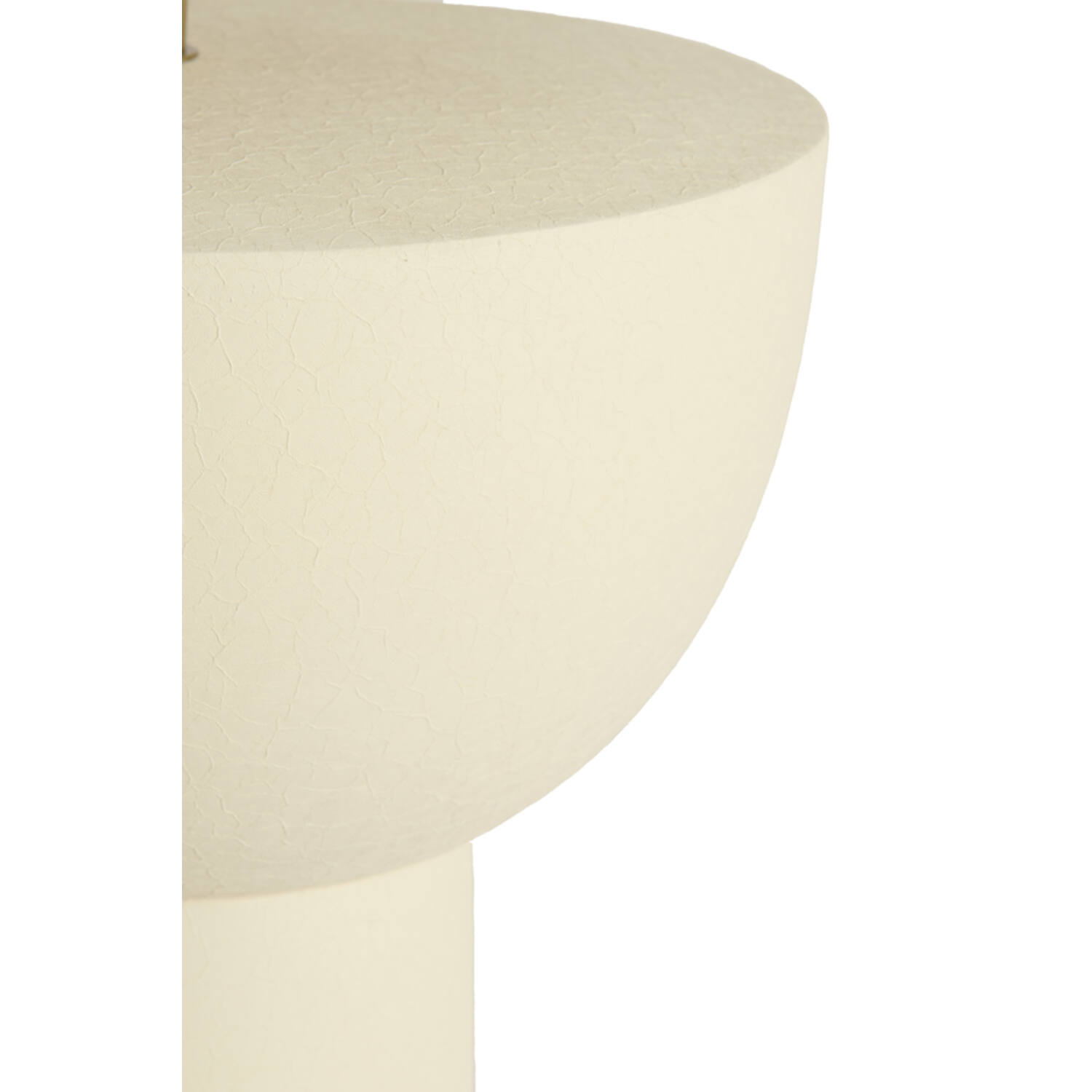 Lamp base Ø31x25 cm ISMARA matt cream