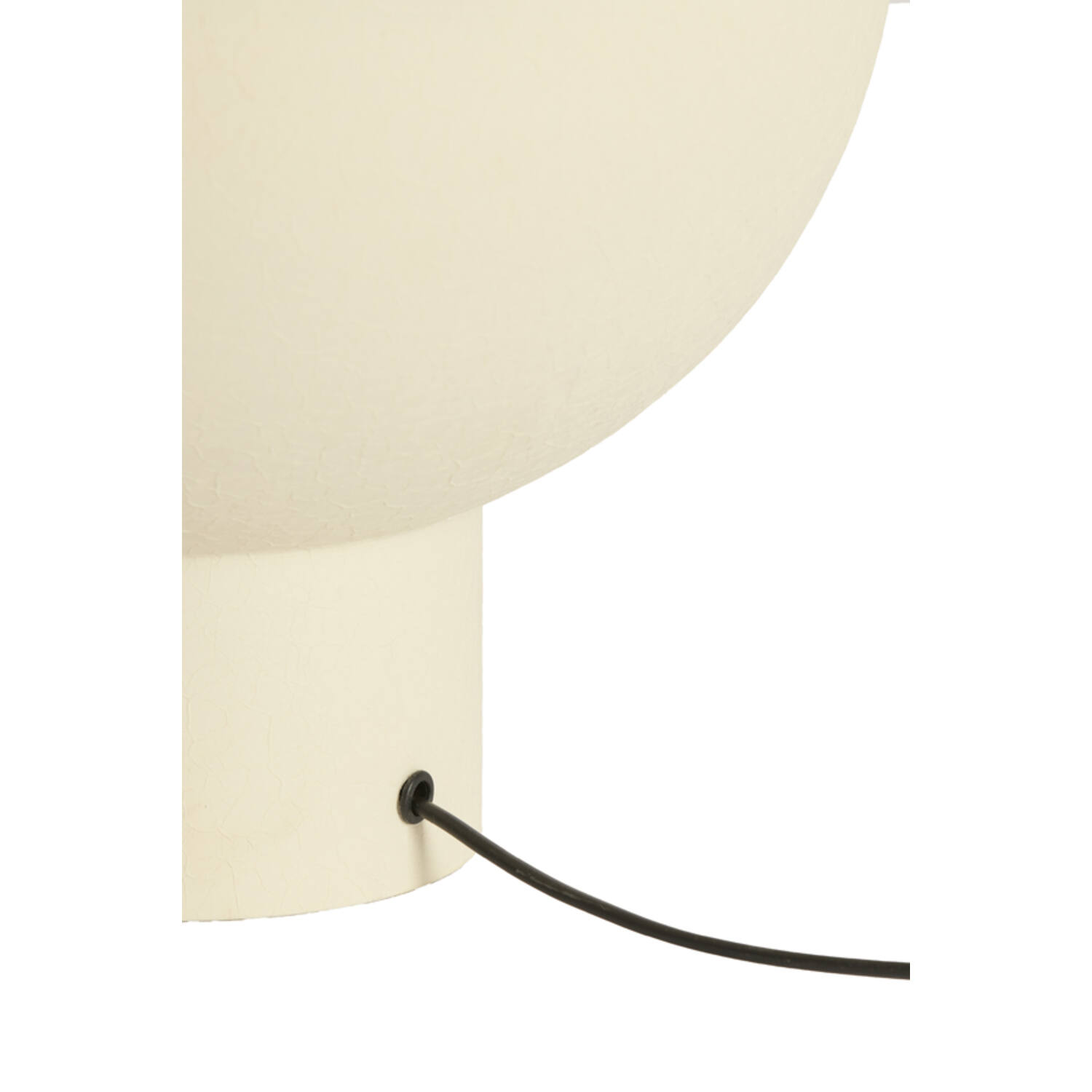 Lamp base Ø31x25 cm ISMARA matt cream
