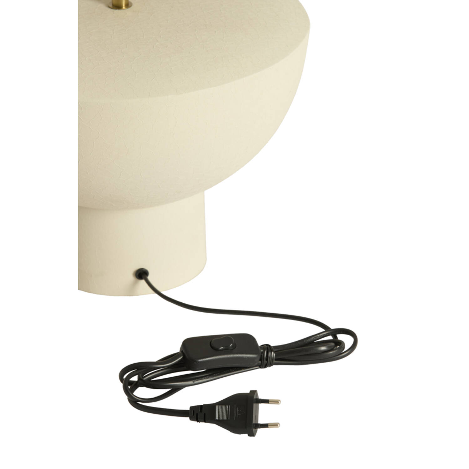 Lamp base Ø31x25 cm ISMARA matt cream