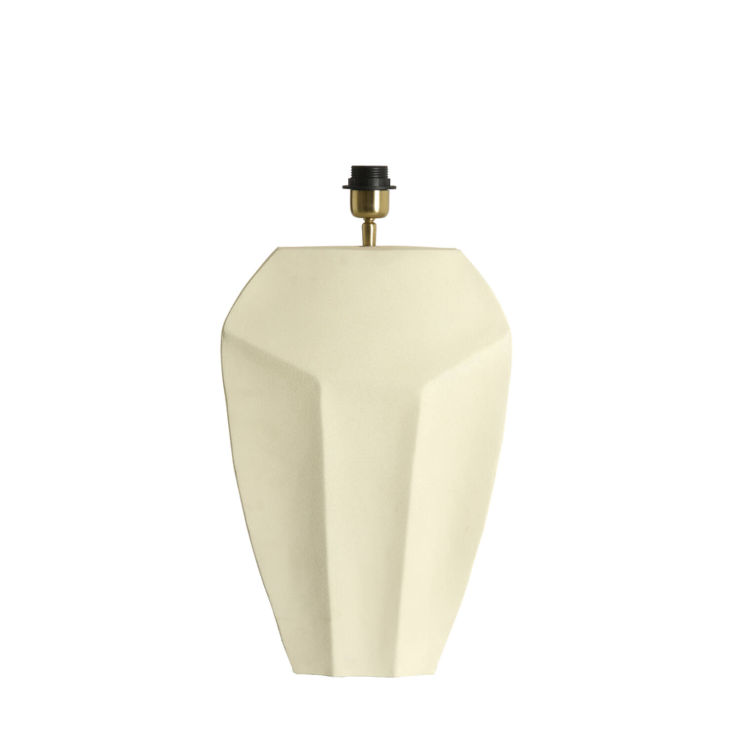 Lamp base 30x13x48 cm CORDOBA matt cream