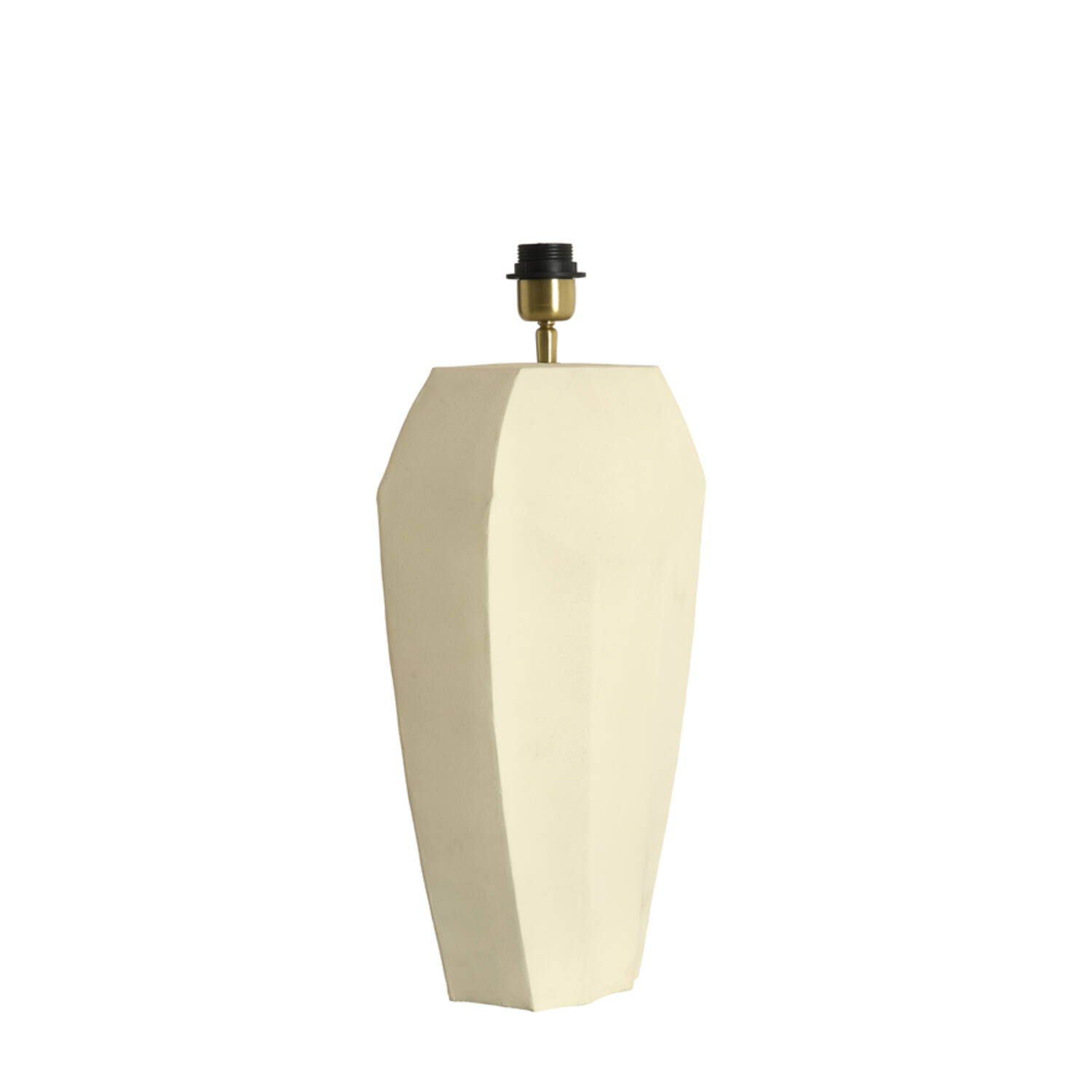 Lamp base 30x13x48 cm CORDOBA matt cream