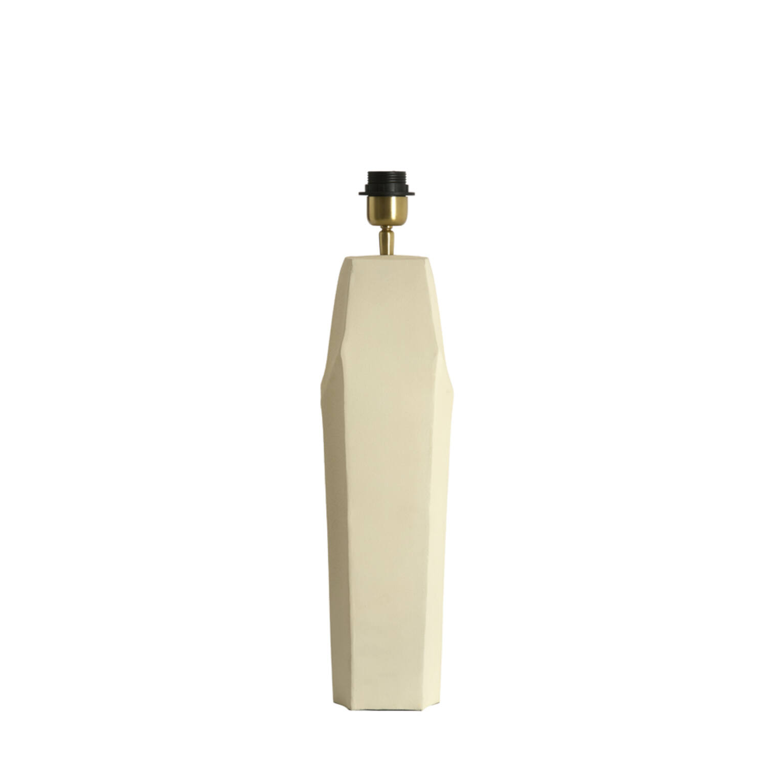Lamp base 30x13x48 cm CORDOBA matt cream
