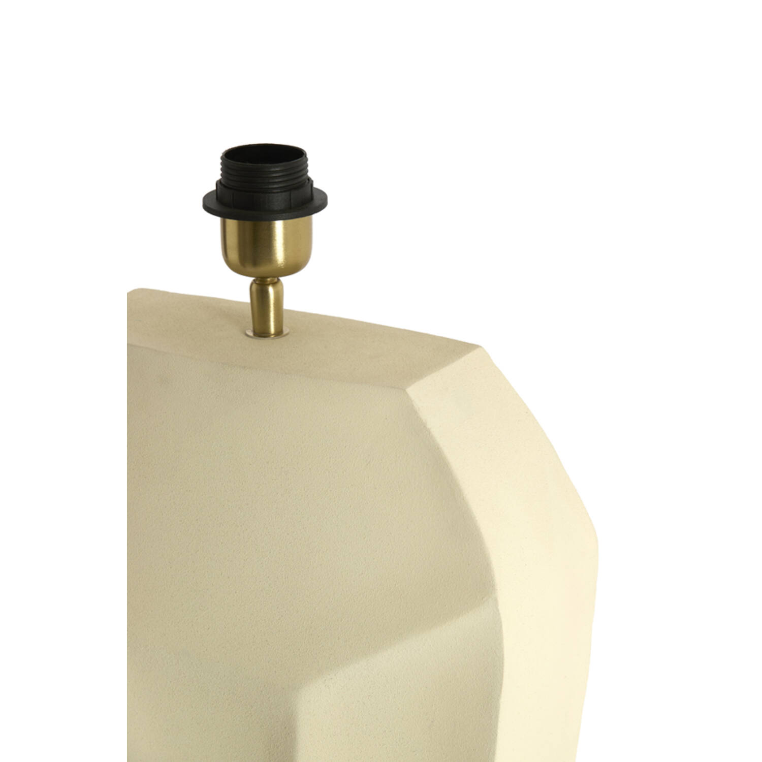 Lamp base 30x13x48 cm CORDOBA matt cream