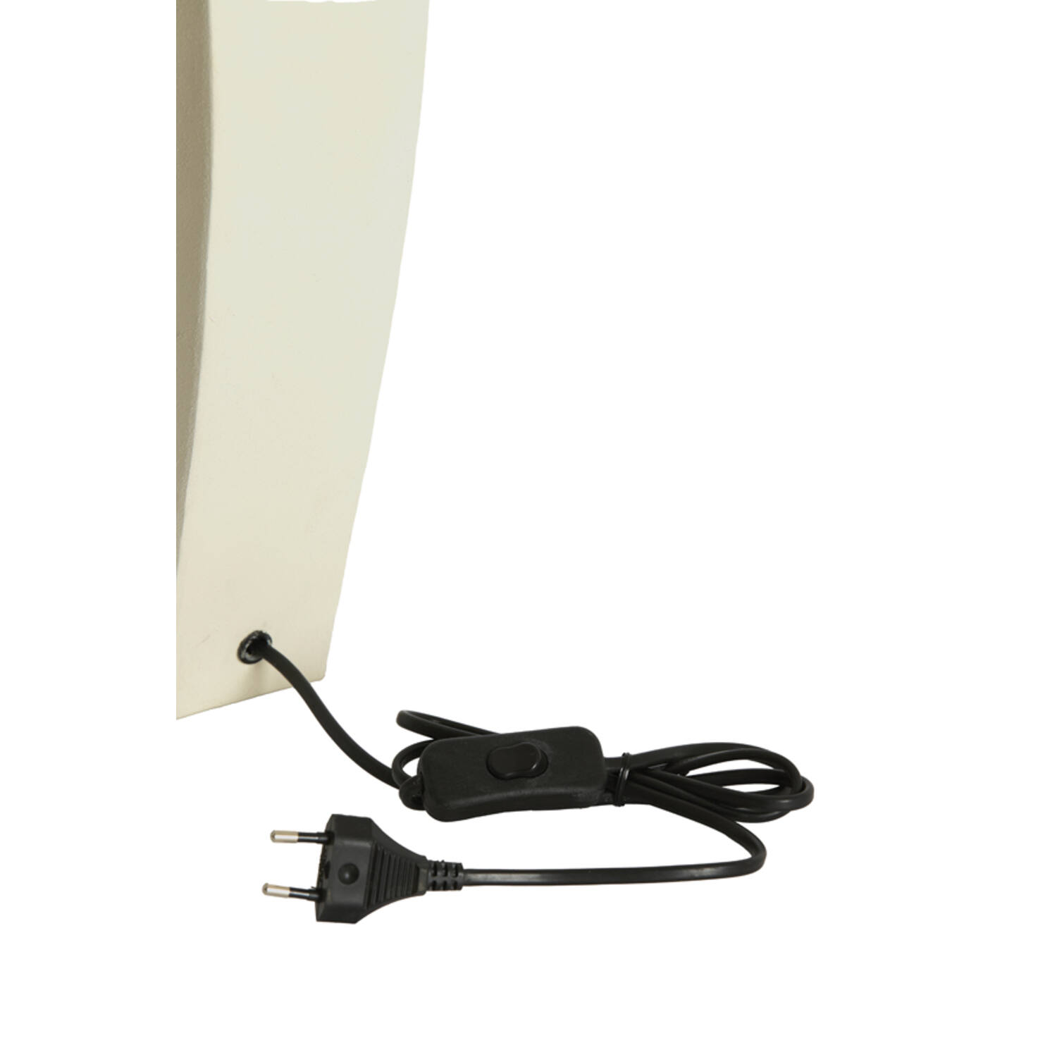 Lamp base 30x13x48 cm CORDOBA matt cream