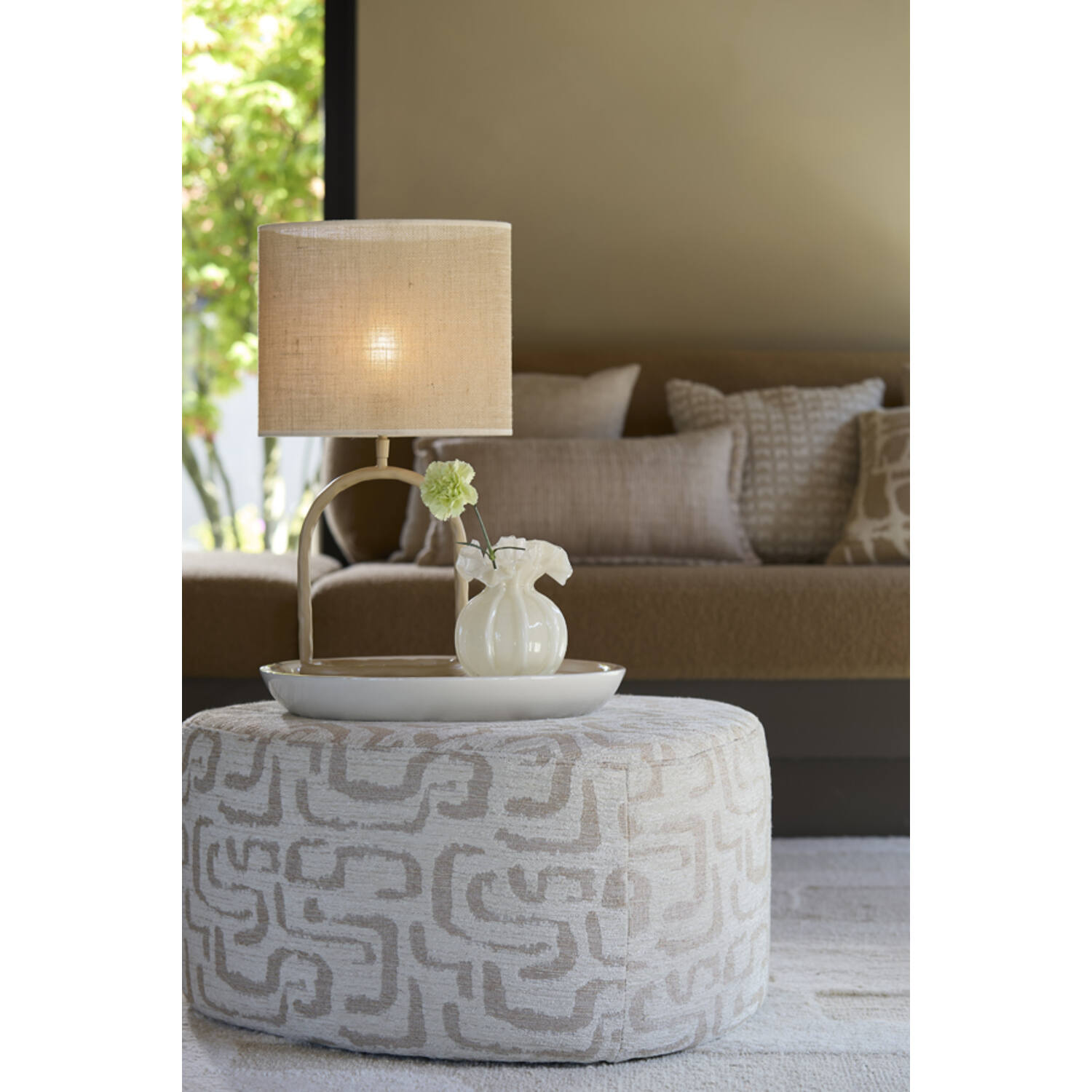 Lamp base 20,5x12,5x29 cm ELIORA sand