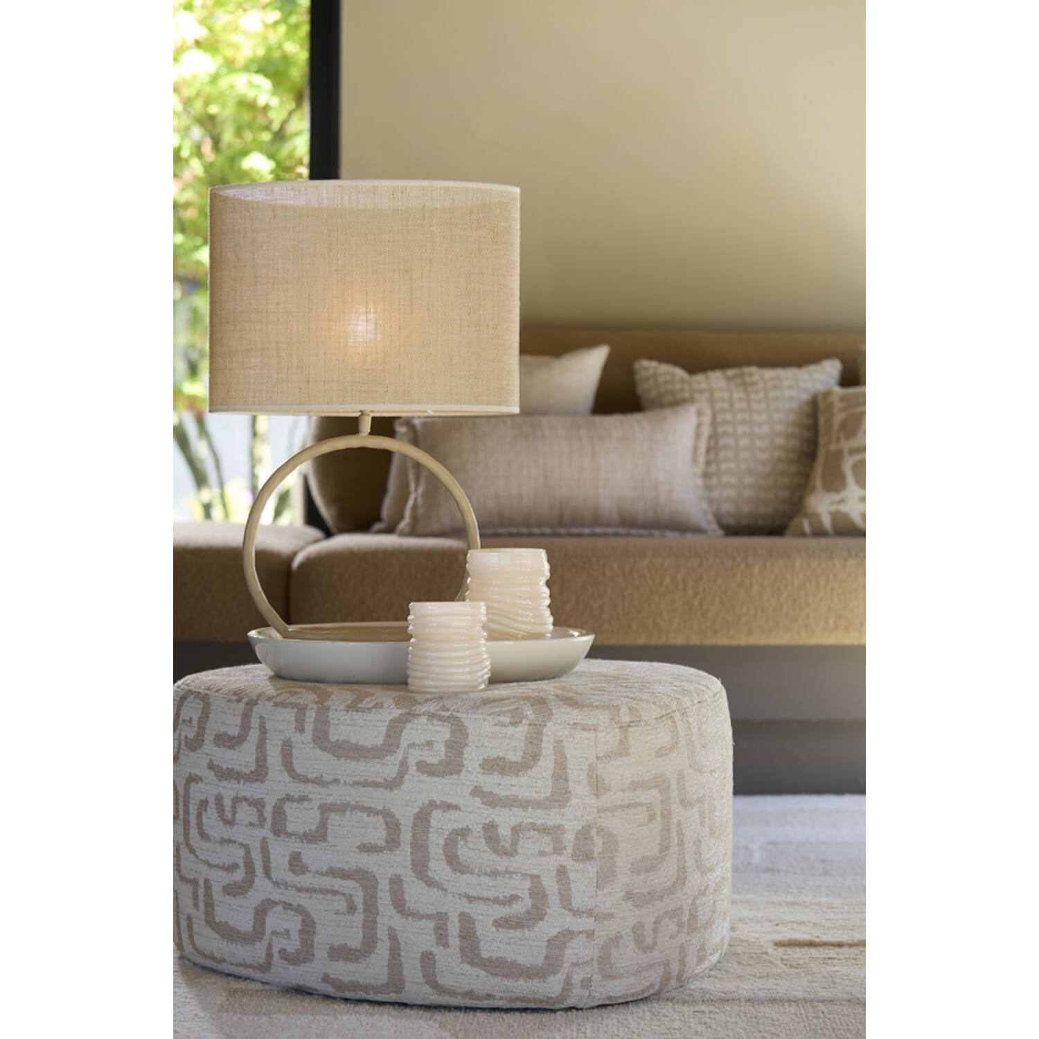 Lamp base 29,5x13x29 cm ELIORO sand