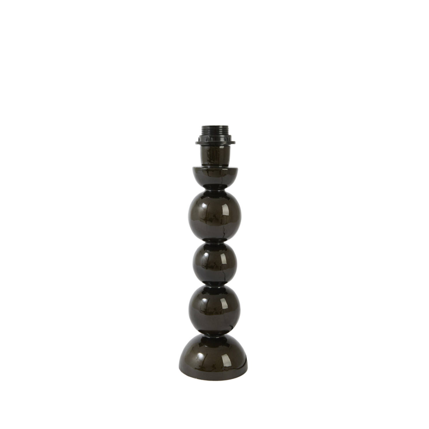 Lamp base Ø10x36 cm BARLES shiny brown-bronze