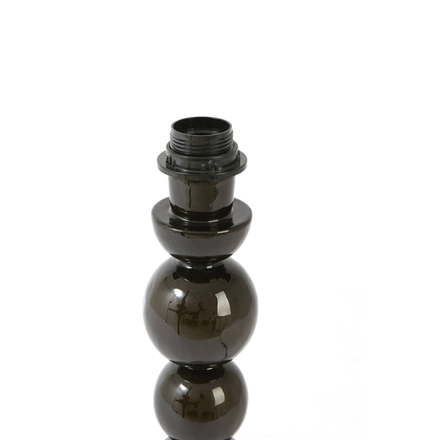 Lamp base Ø10x36 cm BARLES shiny brown-bronze