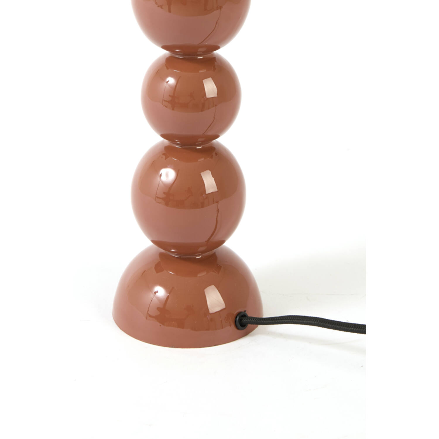 Lamp base Ø10x36 cm BARLES shiny terra