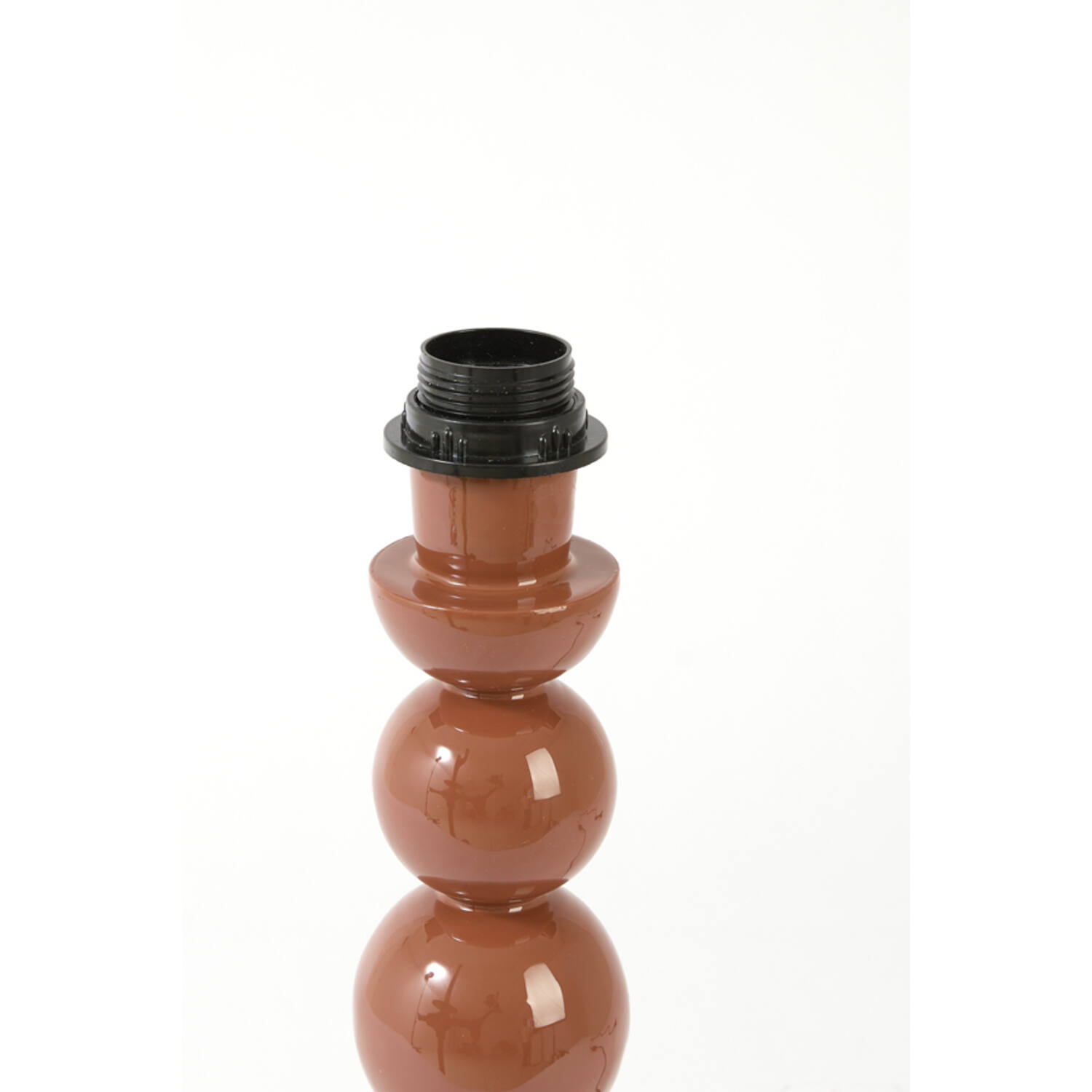 Lamp base Ø10x40,5 cm BARLES shiny terra
