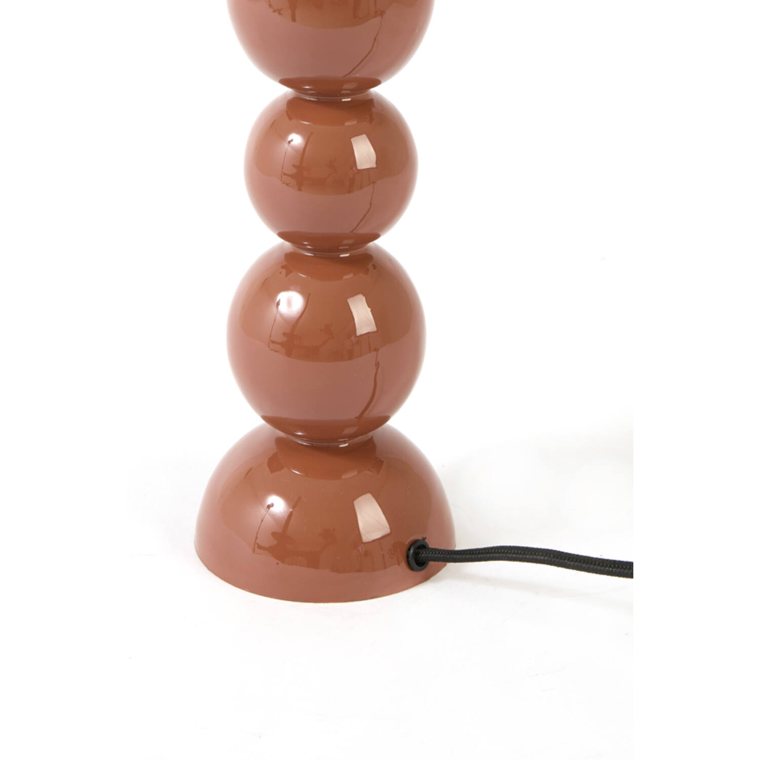 Lamp base Ø10x40,5 cm BARLES shiny terra