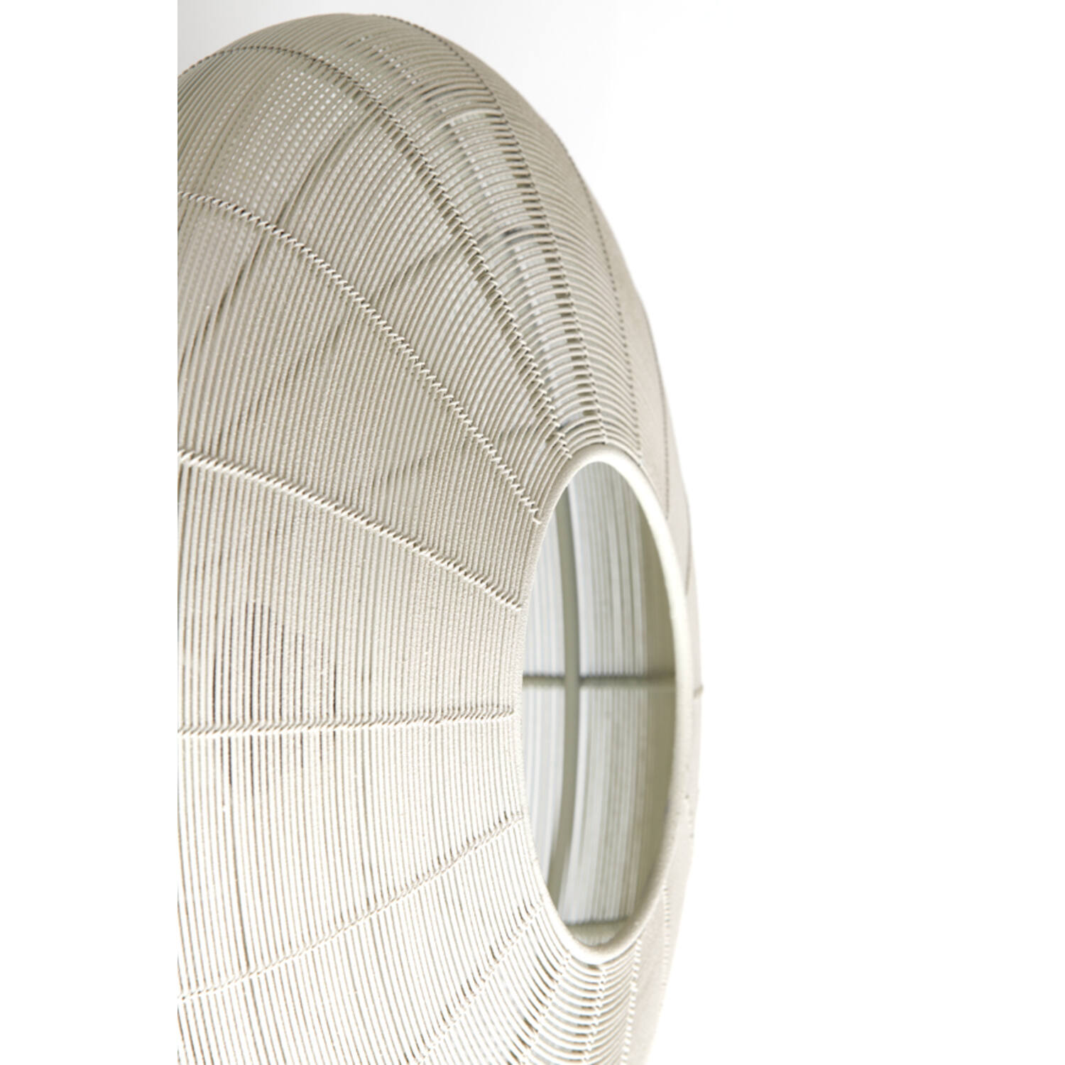 Ceiling lamp Ø40x17 cm BAHOTO matt cream