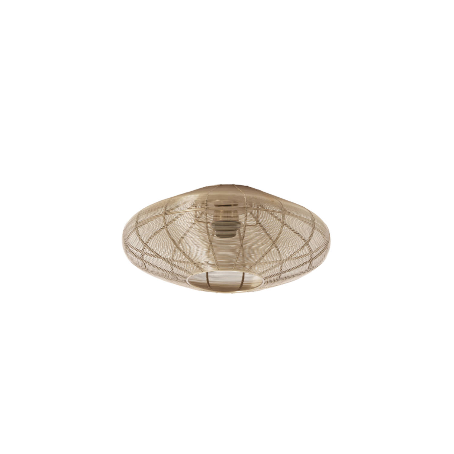 Ceiling lamp Ø40x17 cm BAHOTO light gold