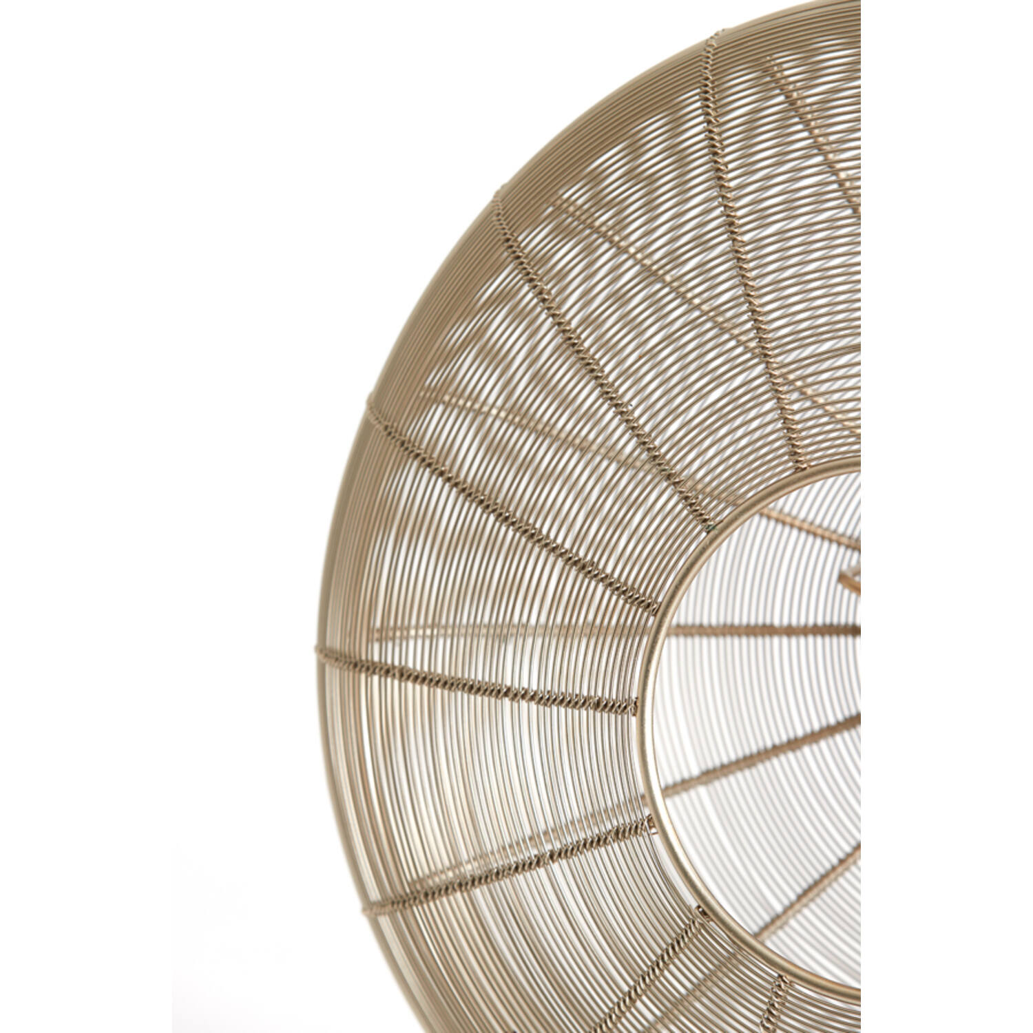 Ceiling lamp Ø40x17 cm BAHOTO light gold