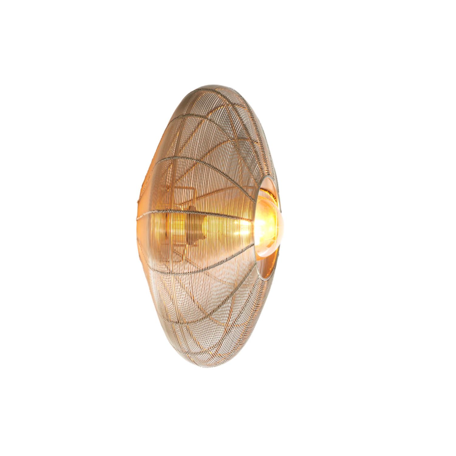 Ceiling lamp Ø40x17 cm BAHOTO light gold
