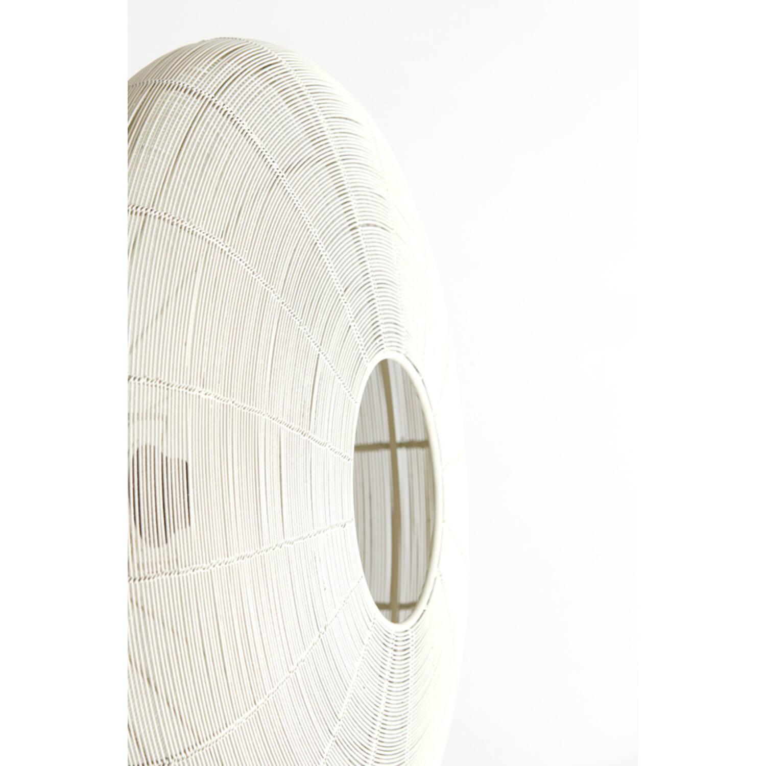 Ceiling lamp Ø51x18 cm BAHOTO matt cream