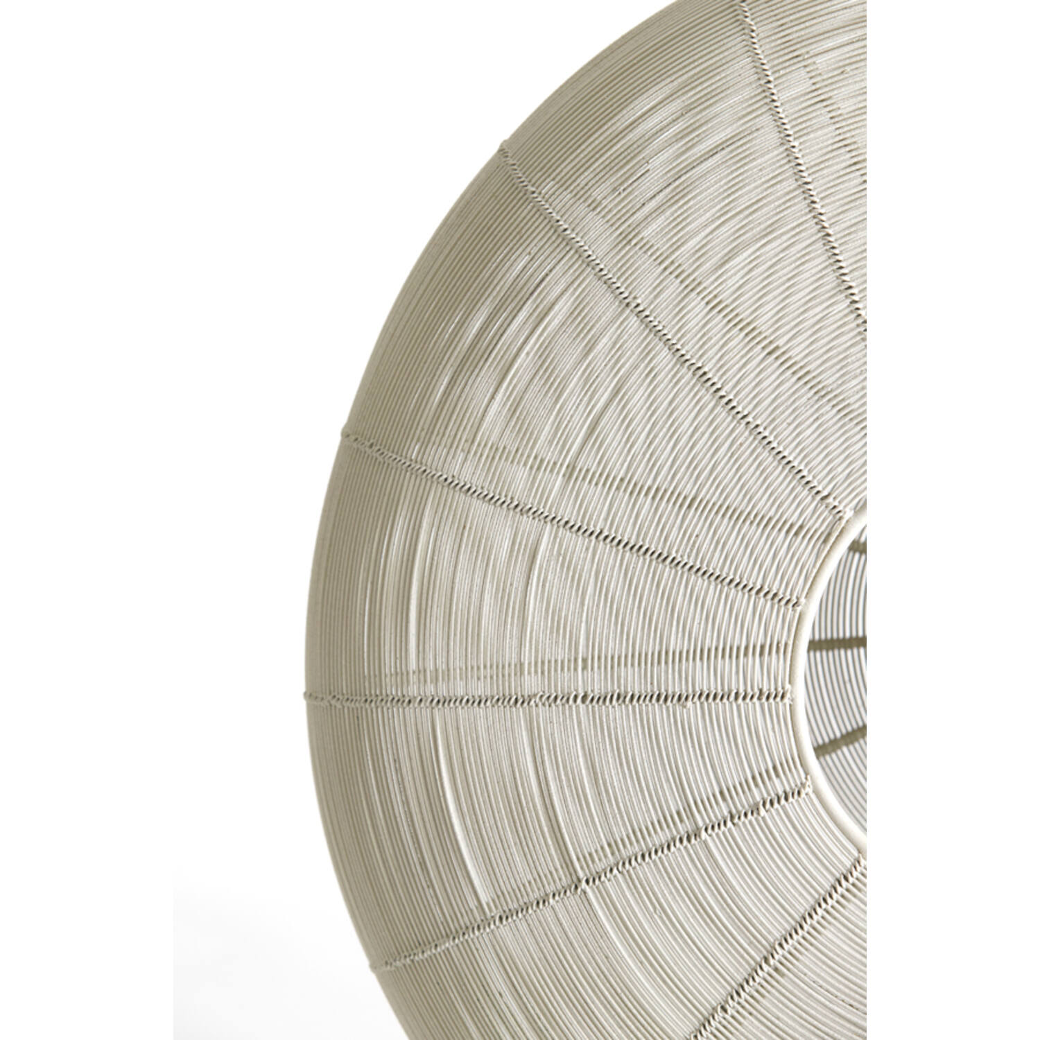 Ceiling lamp Ø51x18 cm BAHOTO matt cream
