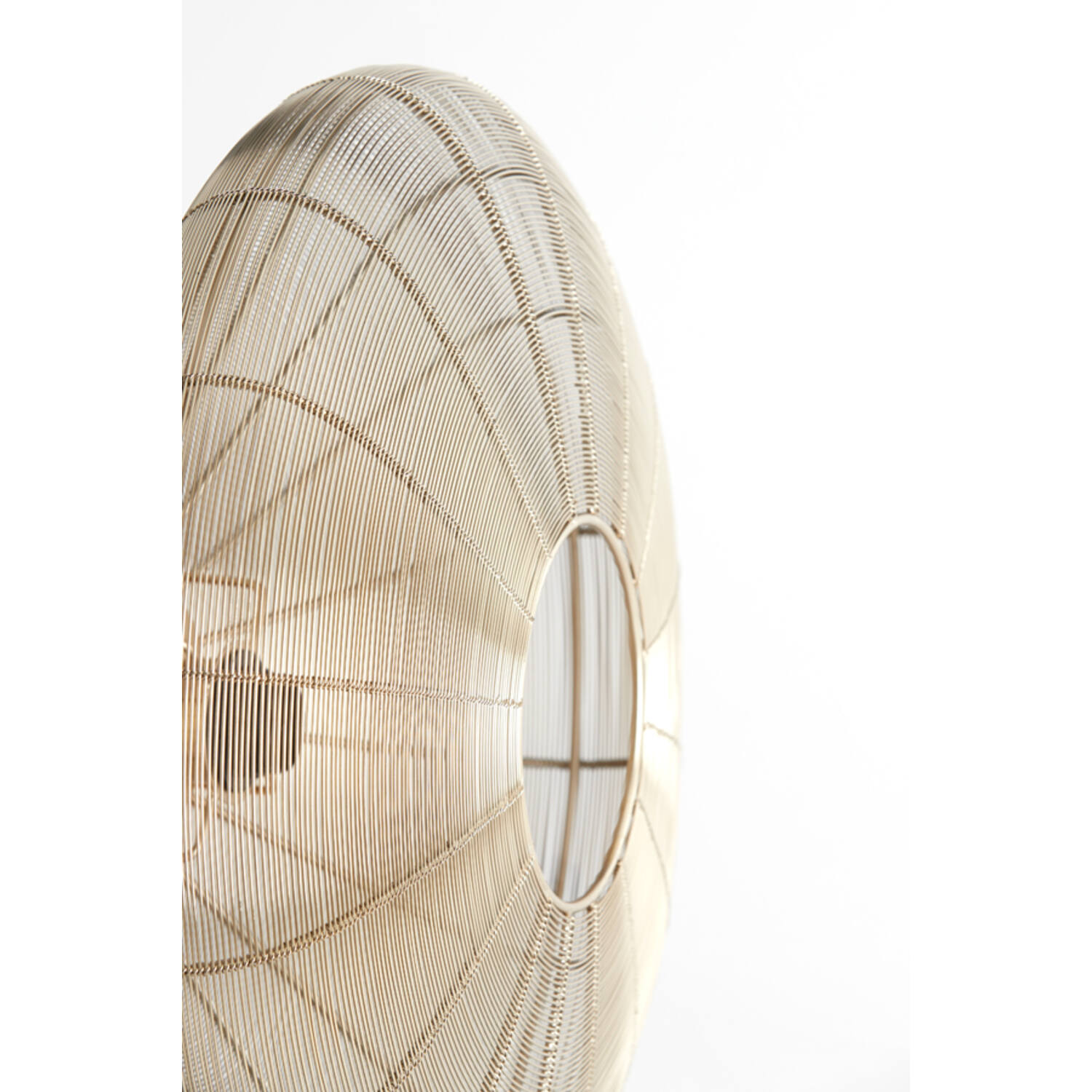 Ceiling lamp Ø51x18 cm BAHOTO light gold