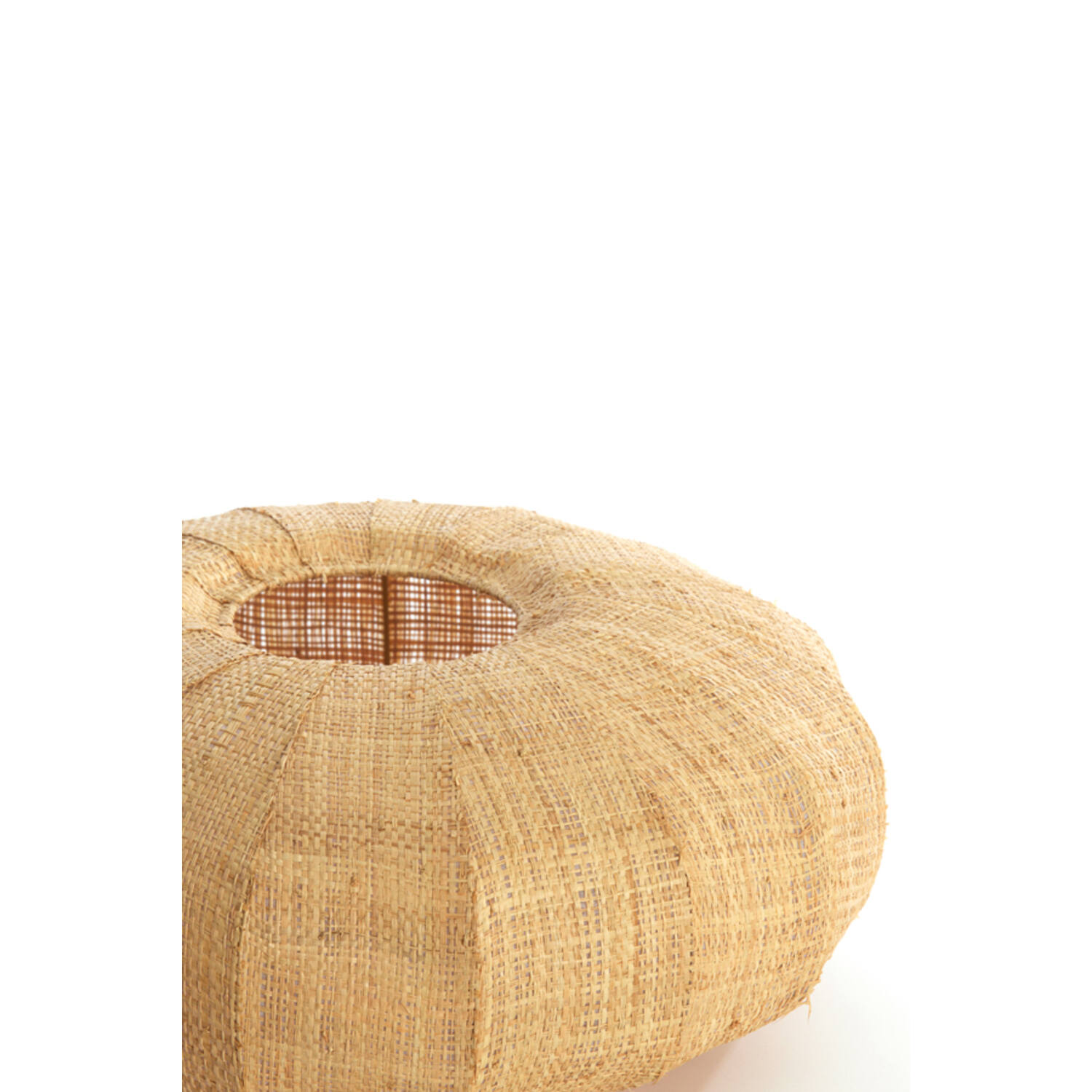 Shade Ø40x19 cm RAFIKA raffia natural