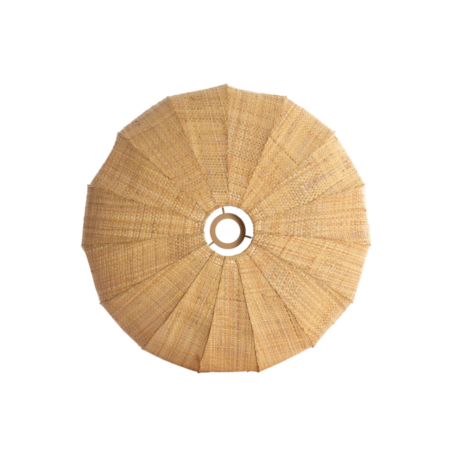 Kap Ø50x21 cm RAFIKA raffia naturel