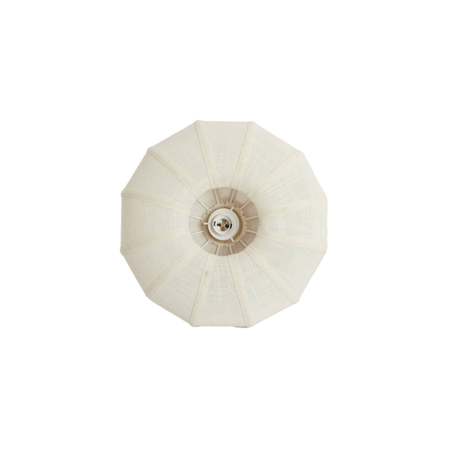 Ceiling lamp Ø40x21,5 cm ZOSIA linen cream