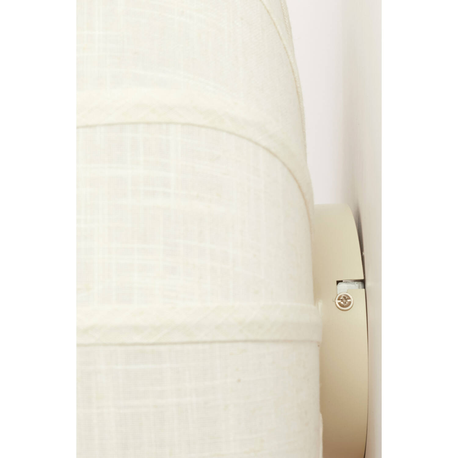 Ceiling lamp Ø40x21,5 cm ZOSIA linen cream